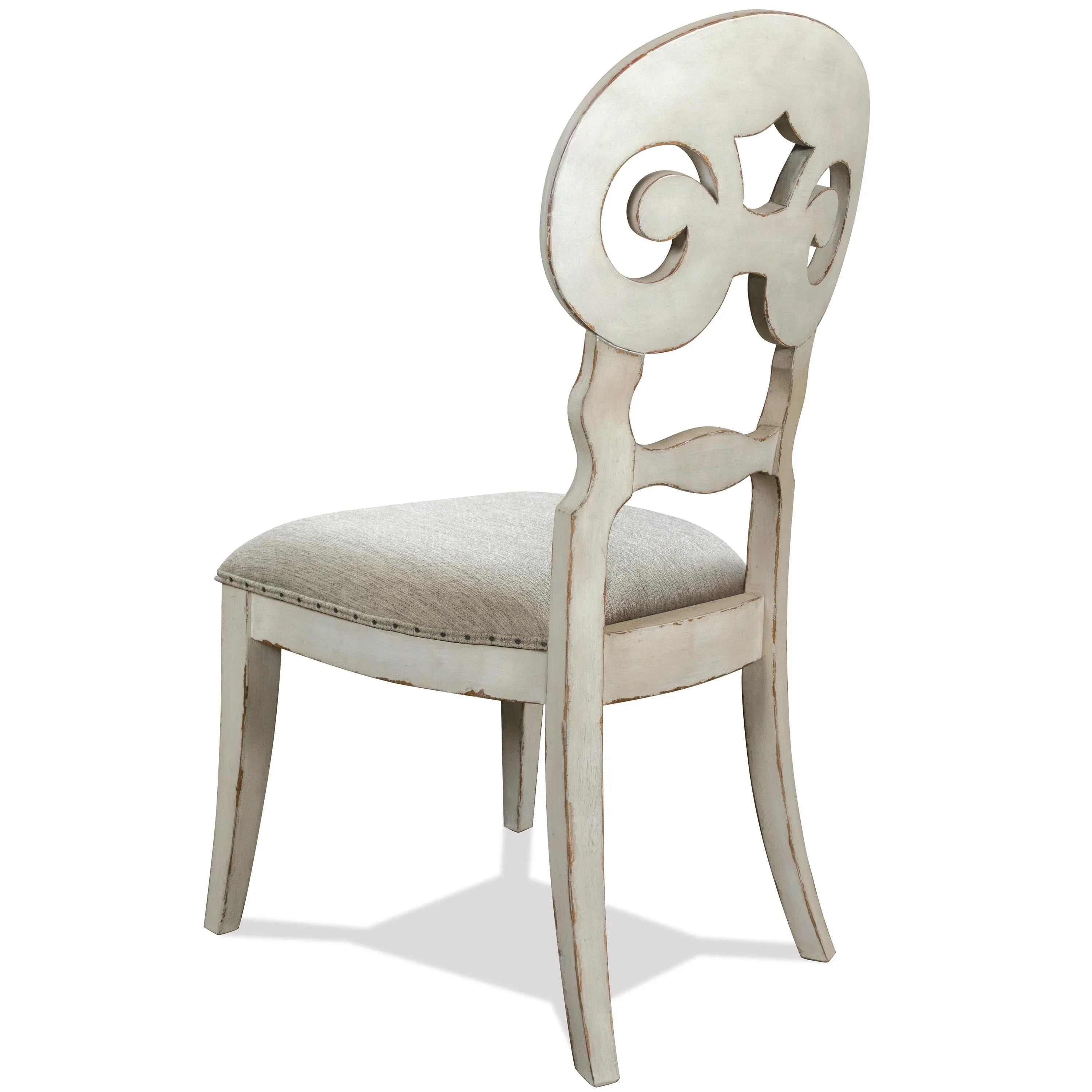 Mix-n-match Chairs Scroll Uph Side Chair 2in Riverside Furniture Dining