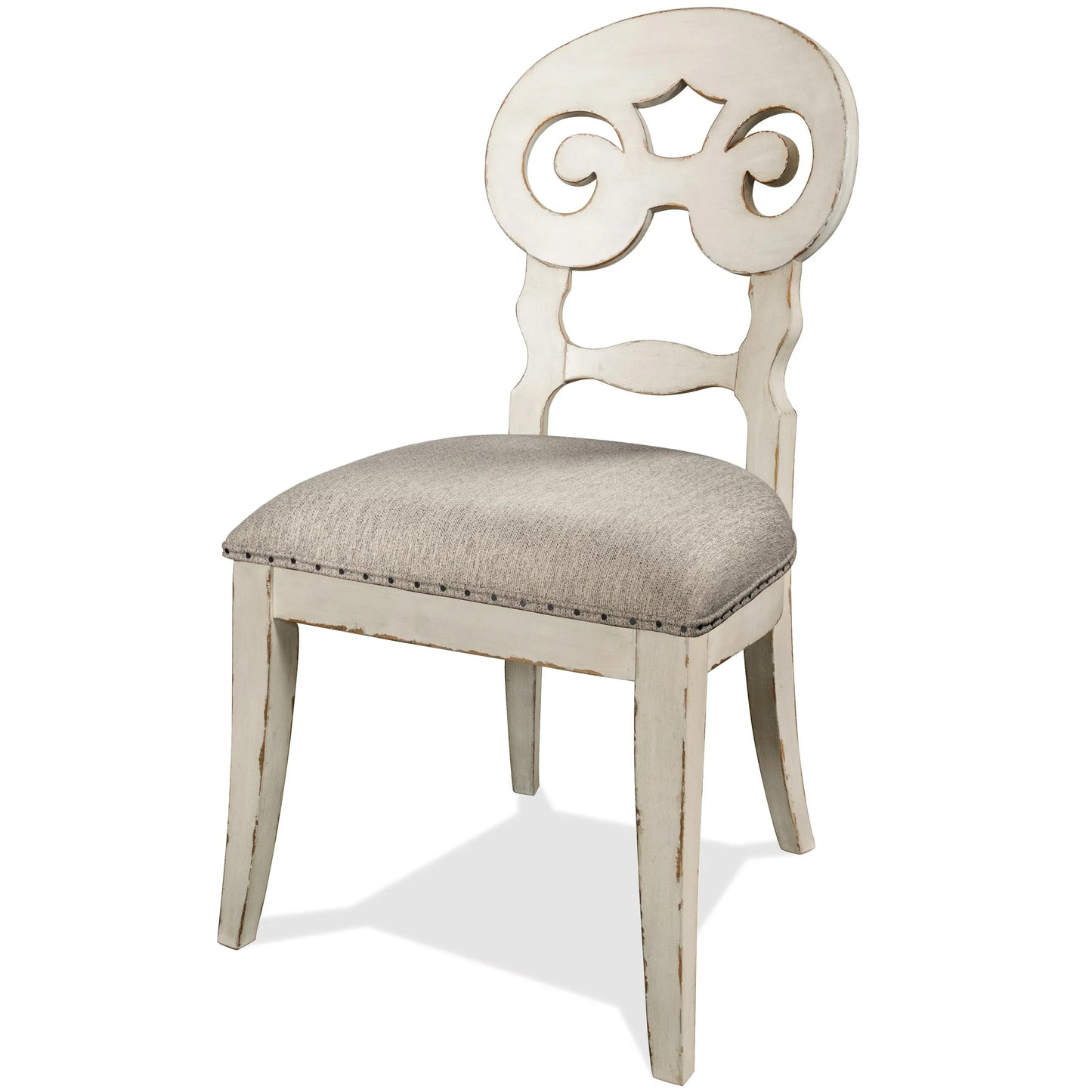Mix-n-match Chairs Scroll Uph Side Chair 2in Riverside Furniture Dining