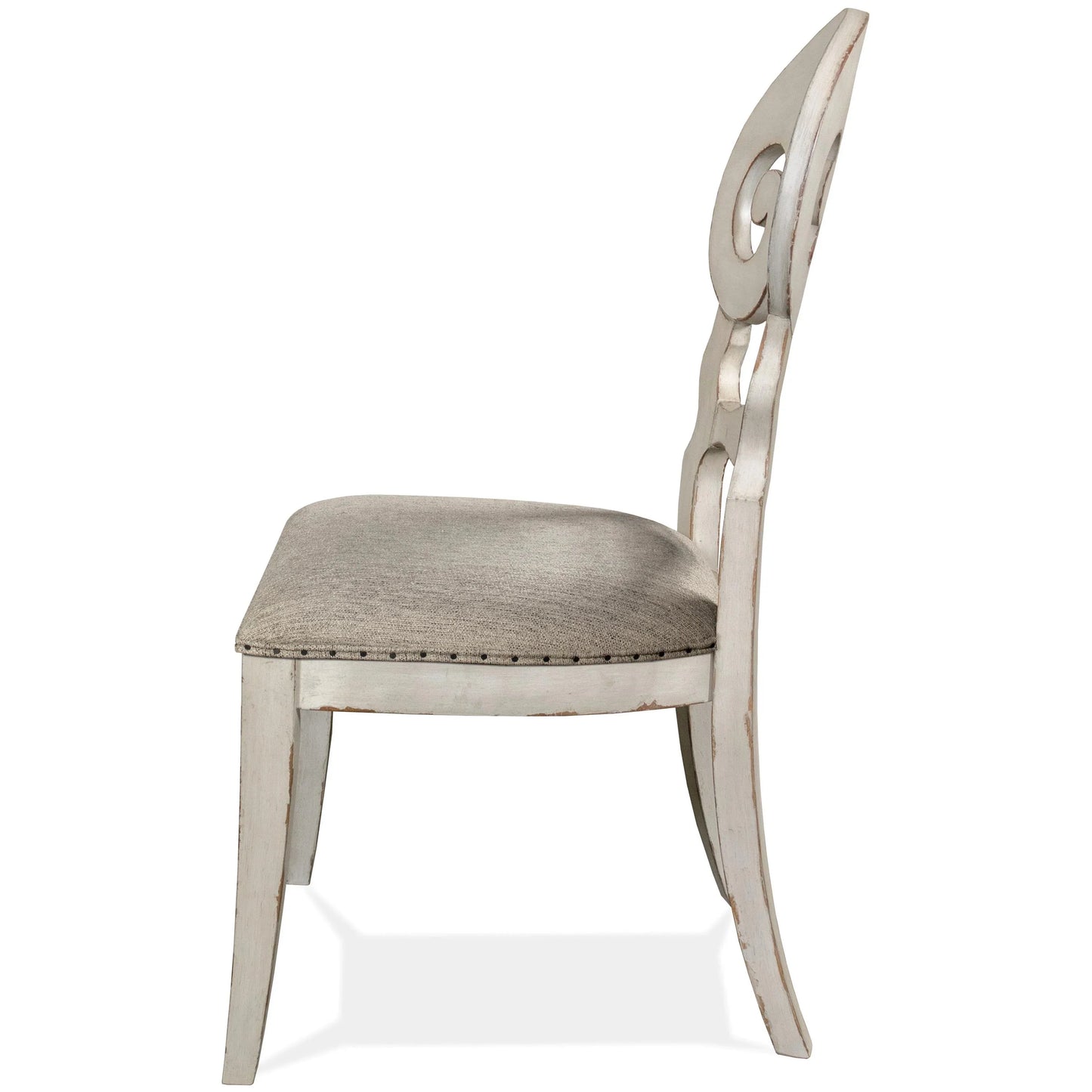 Mix-n-match Chairs Scroll Uph Side Chair 2in Riverside Furniture Dining