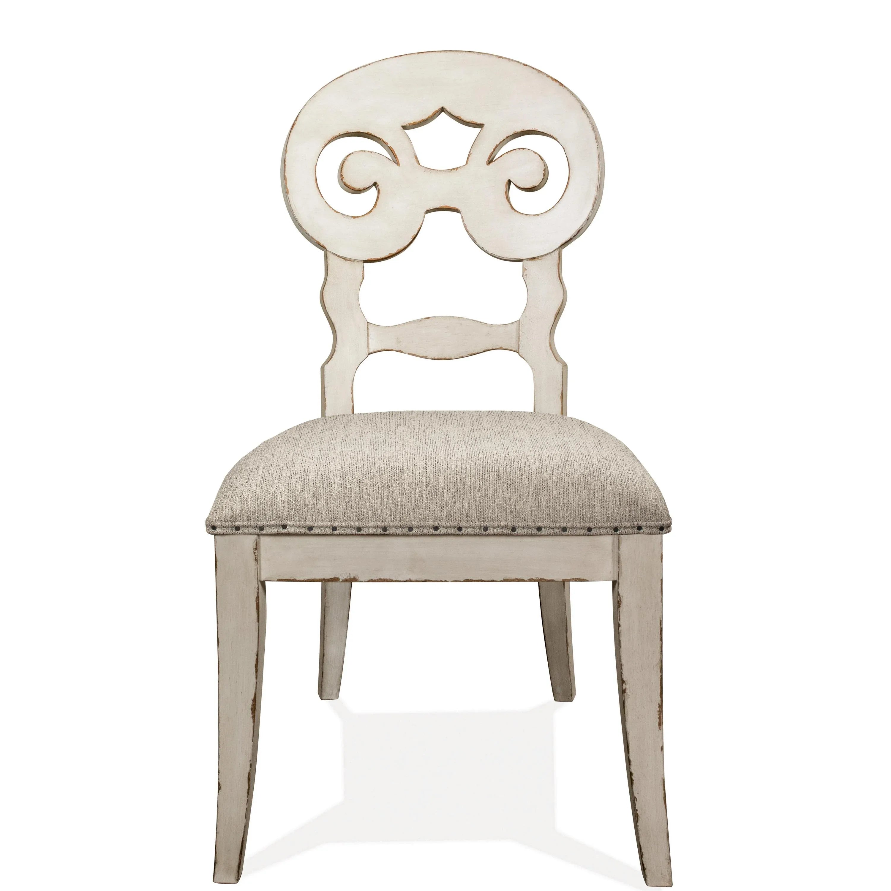 Mix-n-match Chairs Scroll Uph Side Chair 2in Riverside Furniture Dining