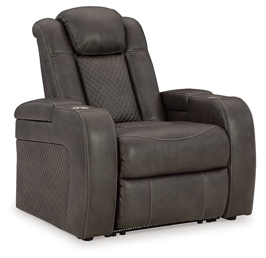 Fyne-Dyme Power Reclining Sofa, Loveseat and Recliner