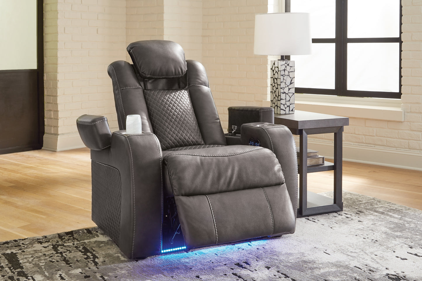 Fyne-Dyme Power Reclining Sofa, Loveseat and Recliner