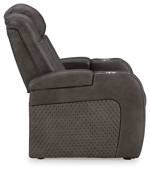 Fyne-Dyme Power Reclining Sofa, Loveseat and Recliner