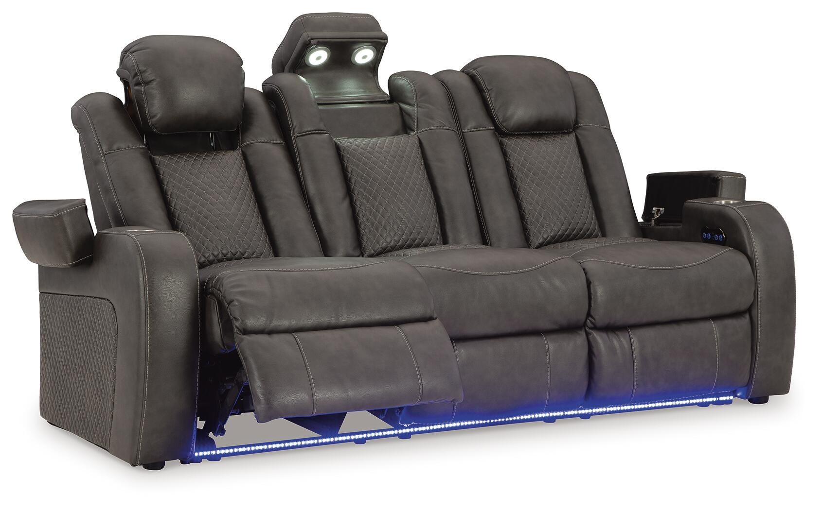 Fyne-Dyme Power Reclining Sofa and Recliner (36602 Colorway) Signature Design by Ashley® Living Room