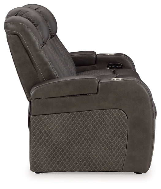 Fyne-Dyme Power Reclining Sofa, Loveseat and Recliner