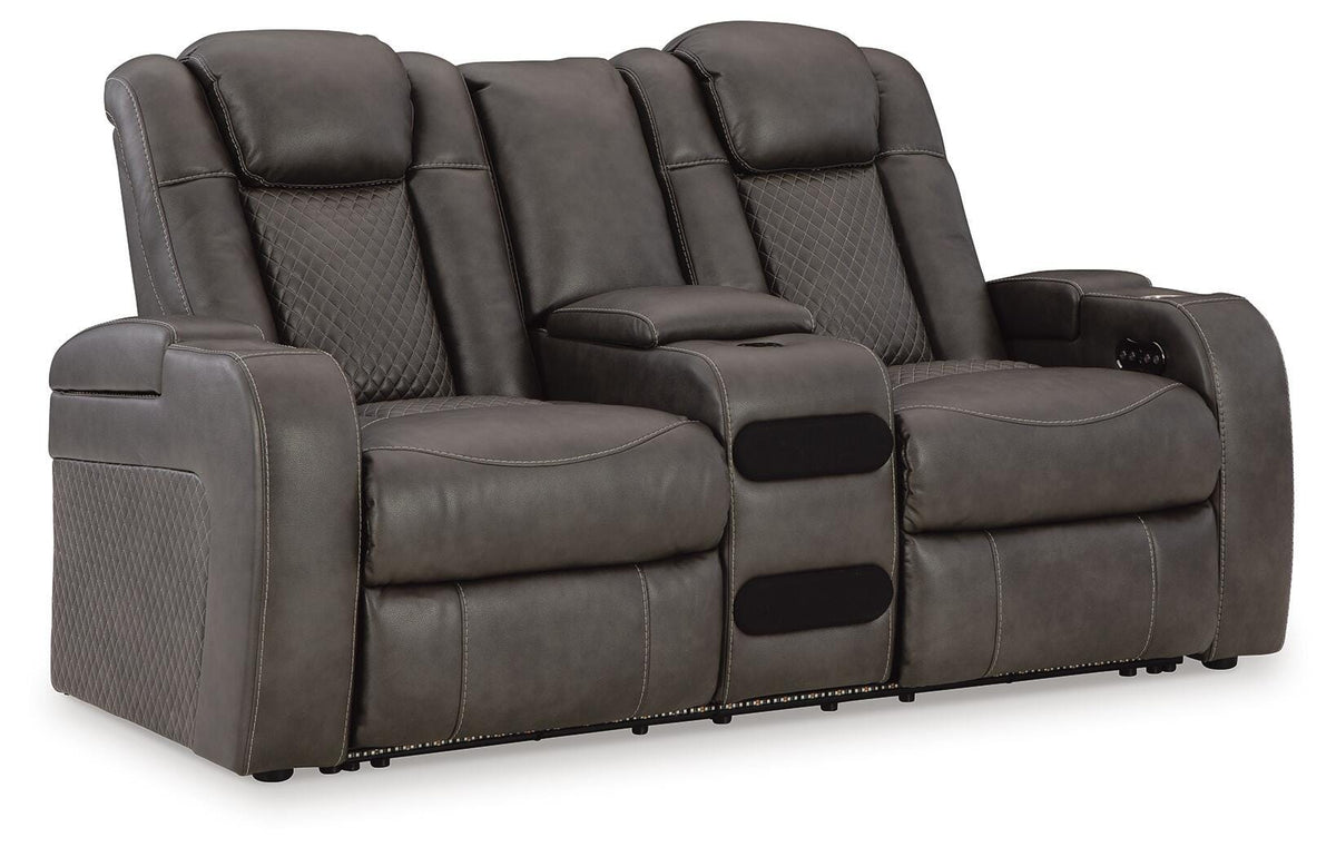 Fyne-Dyme Power Reclining Loveseat and Recliner