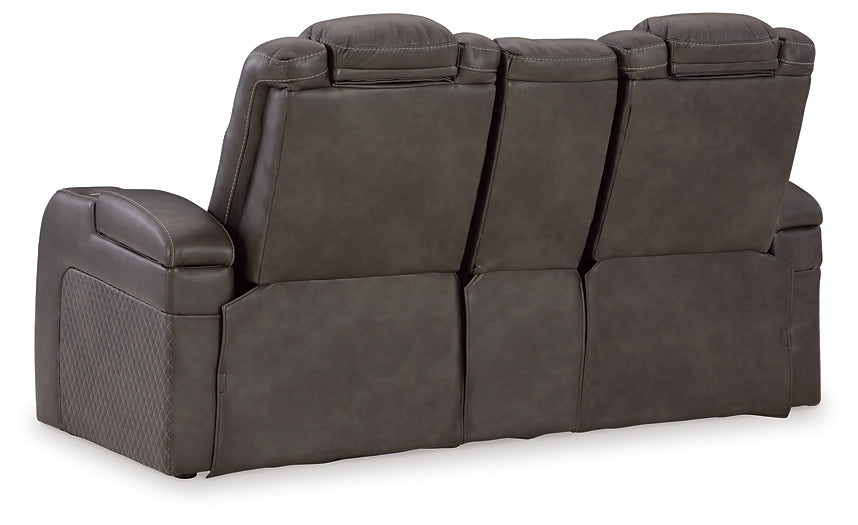 Fyne-Dyme Power Reclining Sofa, Loveseat and Recliner