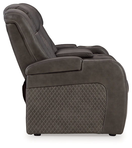 Fyne-Dyme Power Reclining Sofa, Loveseat and Recliner