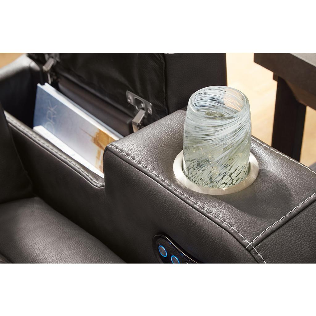 Fyne-Dyme Power Recliner — Shadow Signature Design by Ashley® Living Room