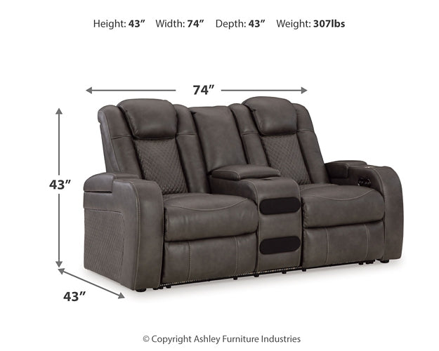 Fyne-Dyme Power Reclining Sofa, Loveseat and Recliner