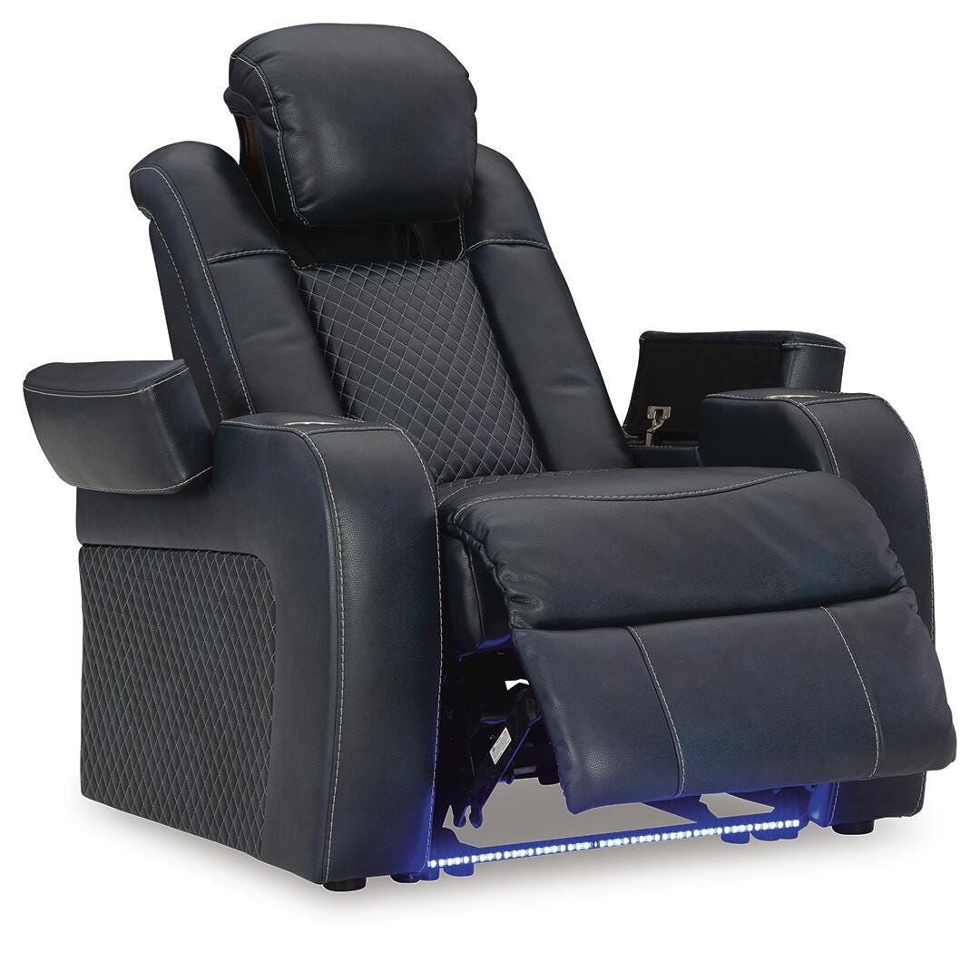 Fyne-Dyme Power Reclining Sofa and Recliner (36603 Colorway) Signature Design by Ashley® Living Room