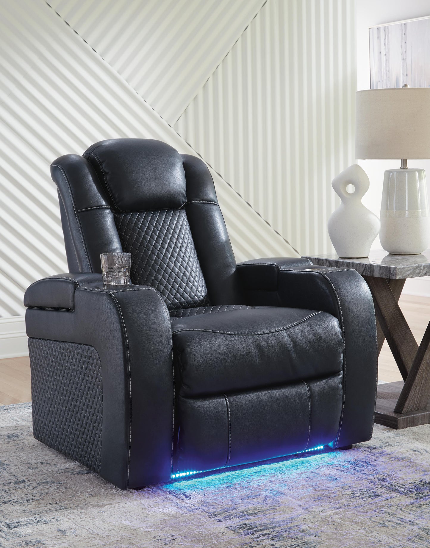Fyne-Dyme Power Reclining Sofa and Recliner (36603 Colorway) Signature Design by Ashley® Living Room