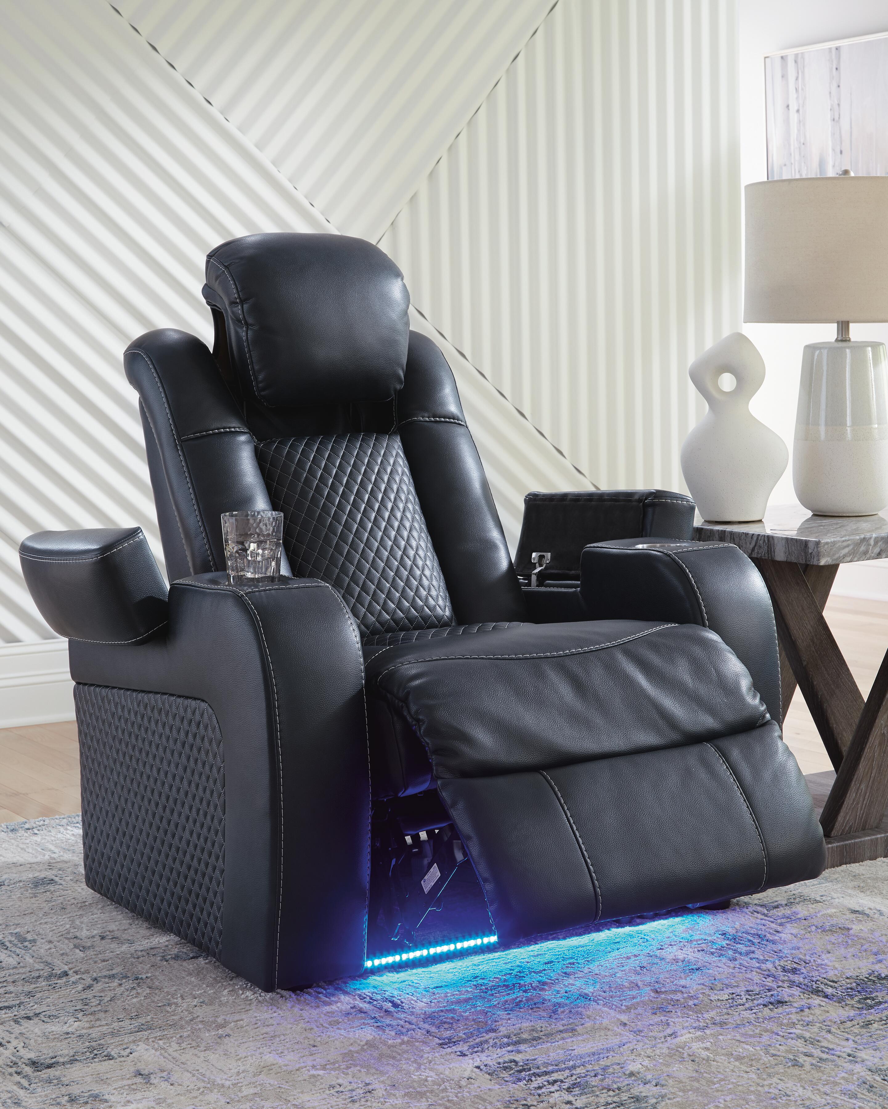 Fyne-Dyme Power Reclining Sofa and Recliner (36603 Colorway) Signature Design by Ashley® Living Room