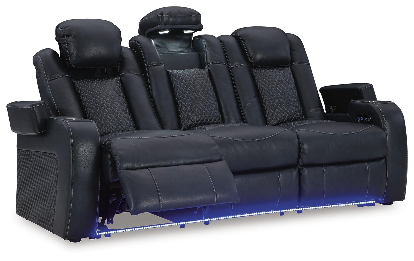 Fyne-Dyme Power Reclining Sofa and Recliner (36603 Colorway) Signature Design by Ashley® Living Room