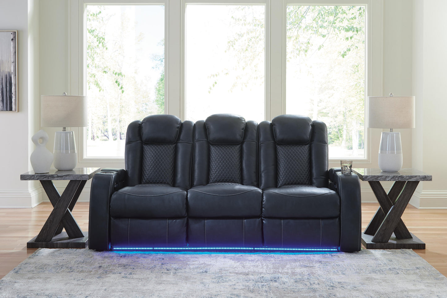 Fyne-Dyme Power Reclining Sofa and Recliner (36603 Colorway) Signature Design by Ashley® Living Room