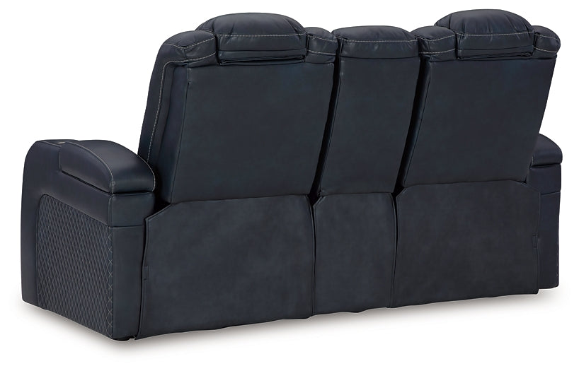 Fyne-Dyme Power Reclining Sofa, Loveseat and Recliner