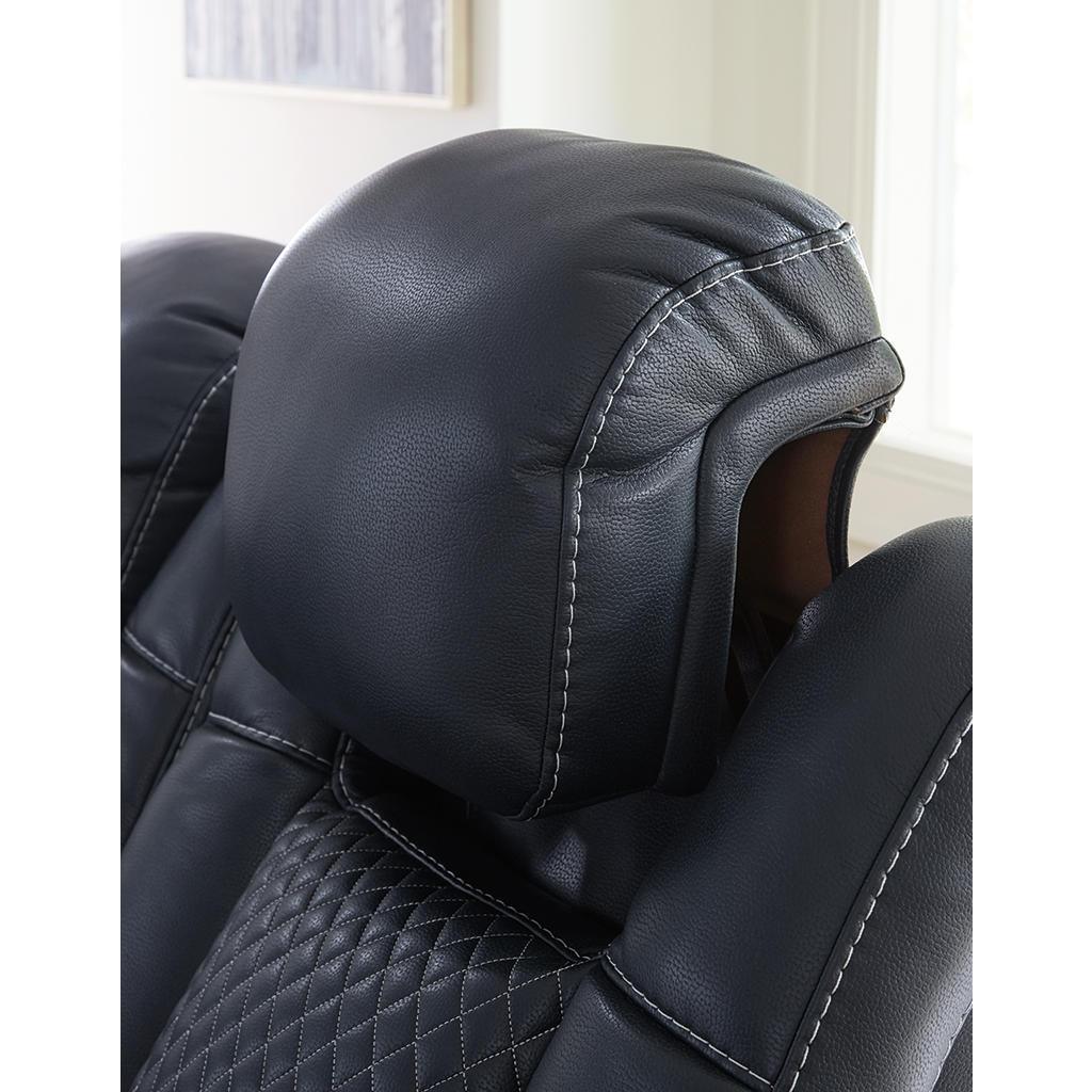 Fyne-Dyme Power Reclining Loveseat with Console — Sapphire Signature Design by Ashley® Living Room