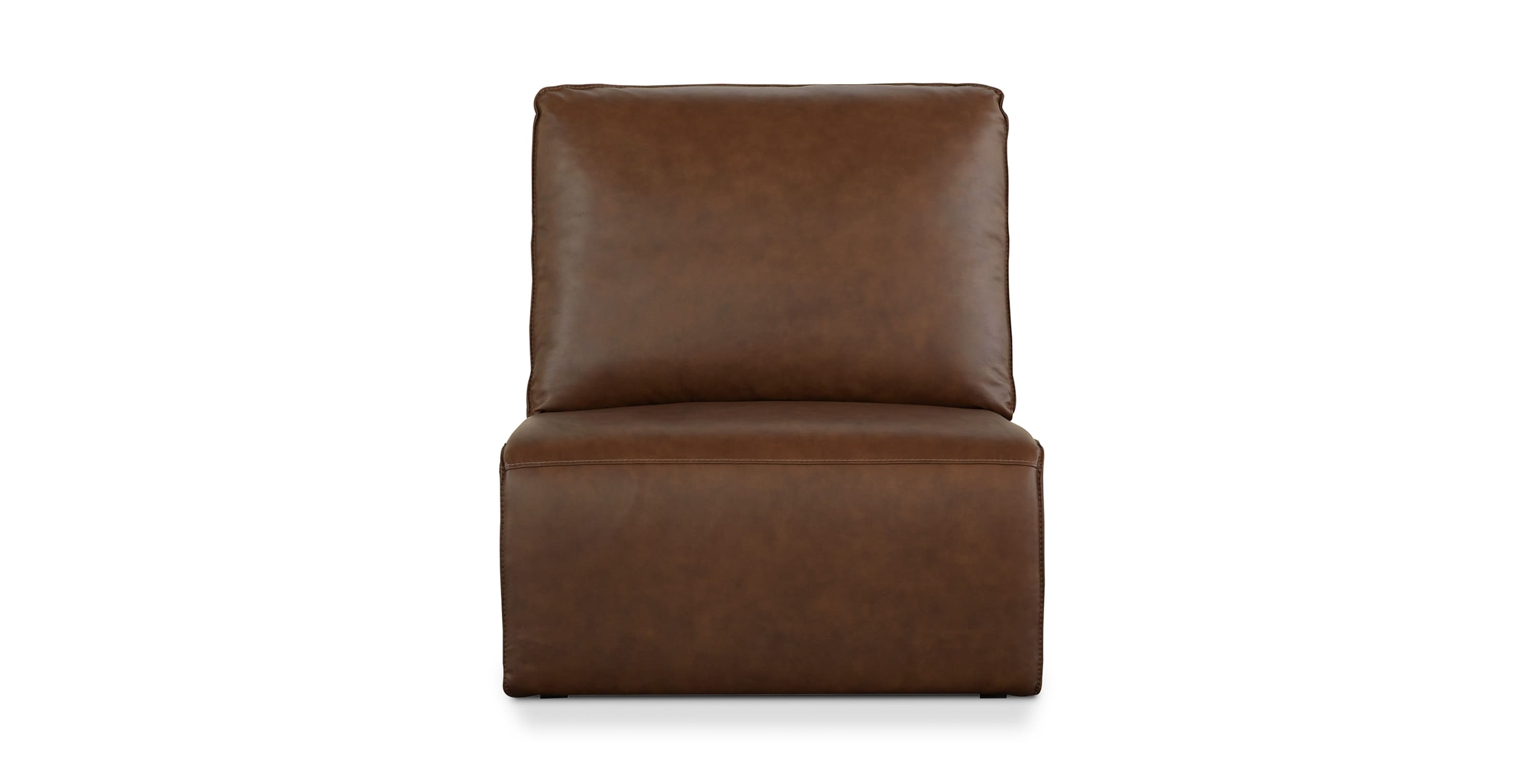 Everett Leather Armless Zero Gravity Power Recliner Bassett