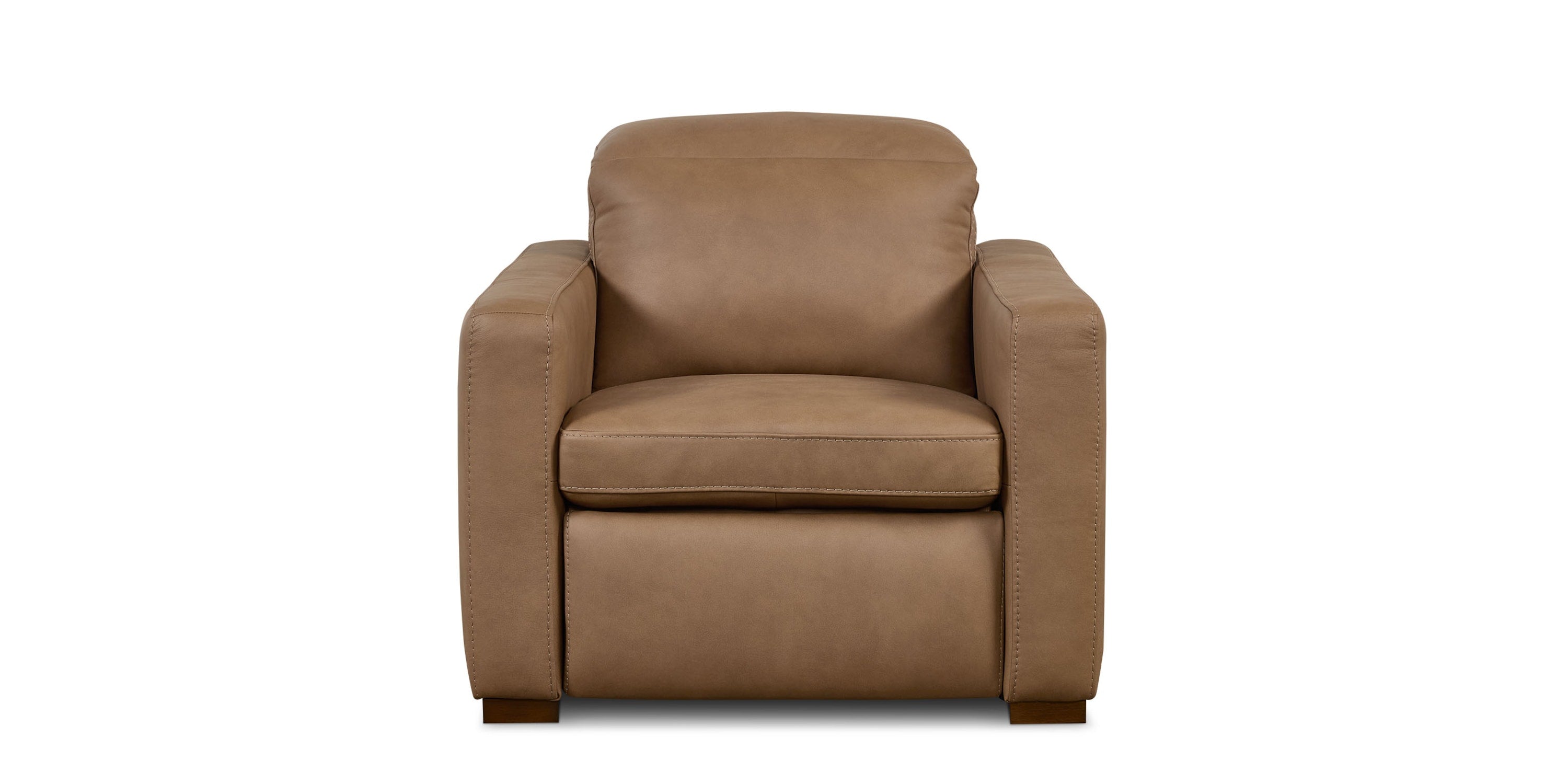 Caswell Leather Power Recliner Bassett