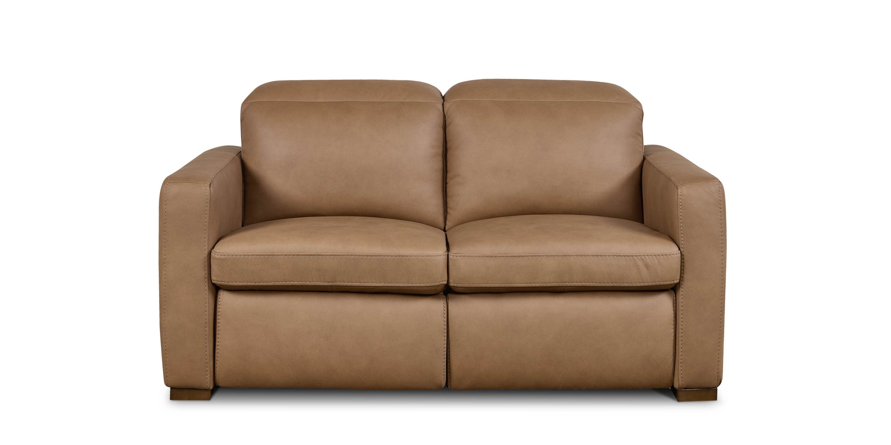 Caswell Leather Power Reclining Loveseat Bassett