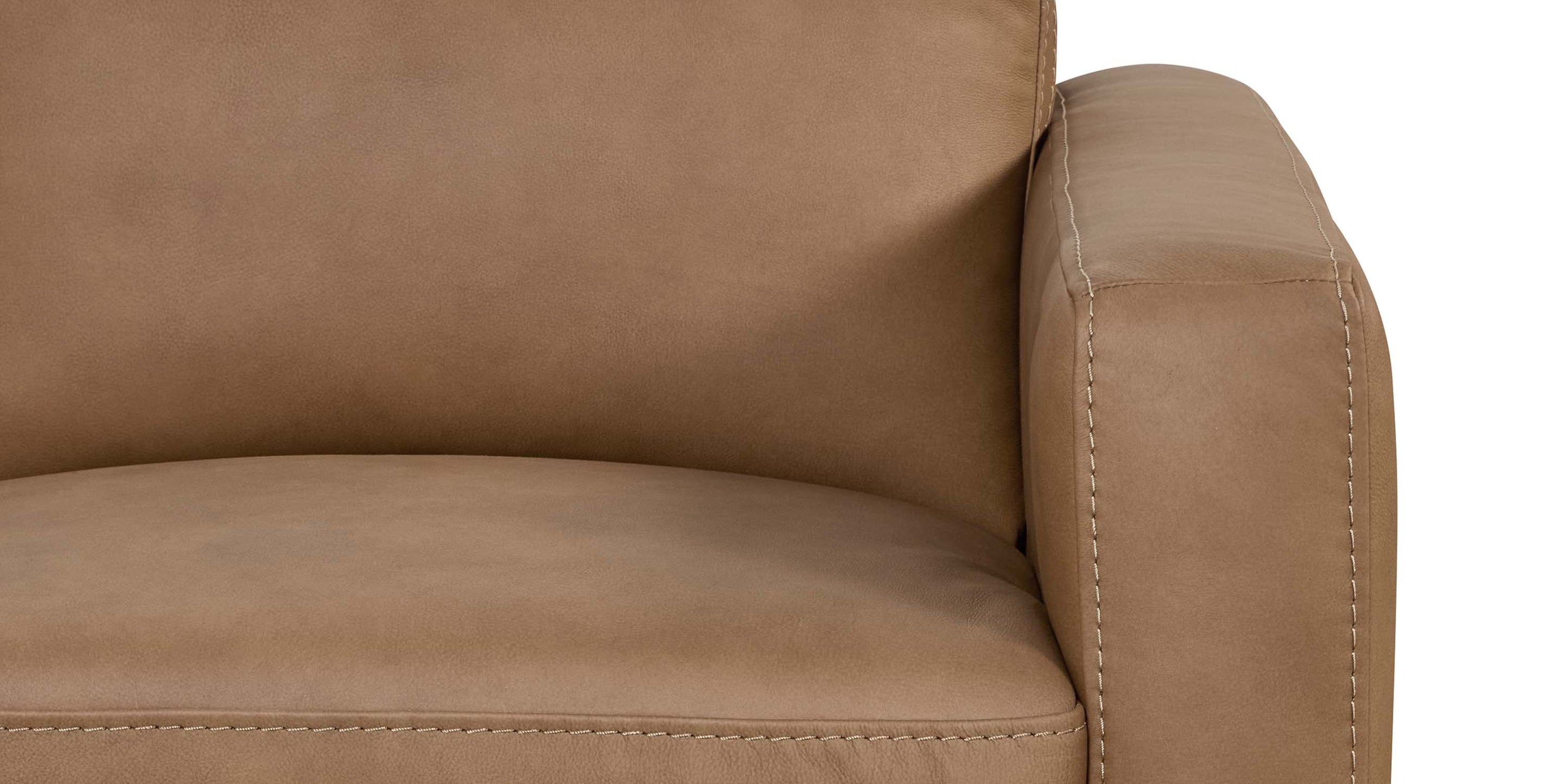 Caswell Leather Power Reclining Sofa Bassett