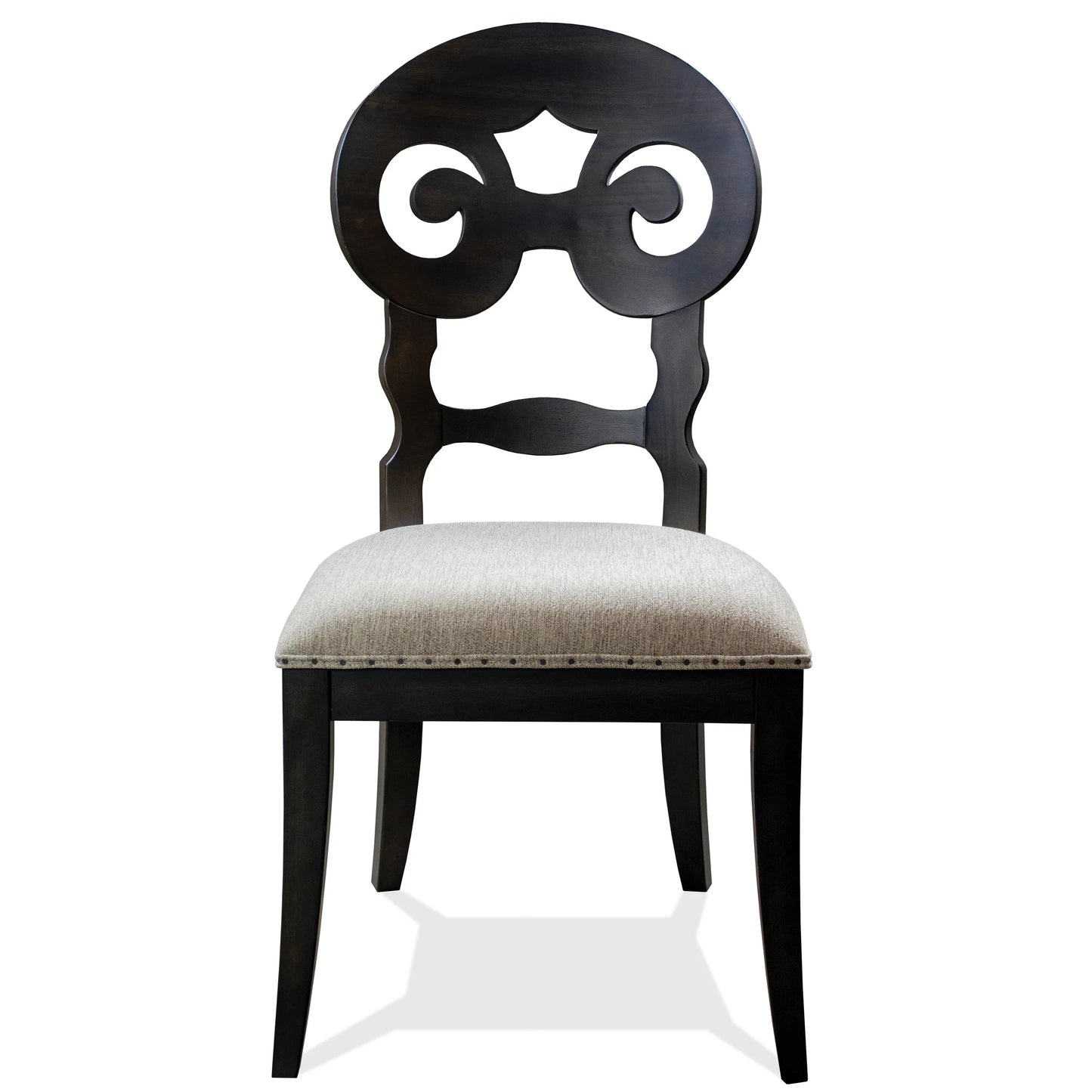 Mix-n-match Chairs Scroll Uph Side Chair 2in Riverside Furniture Dining