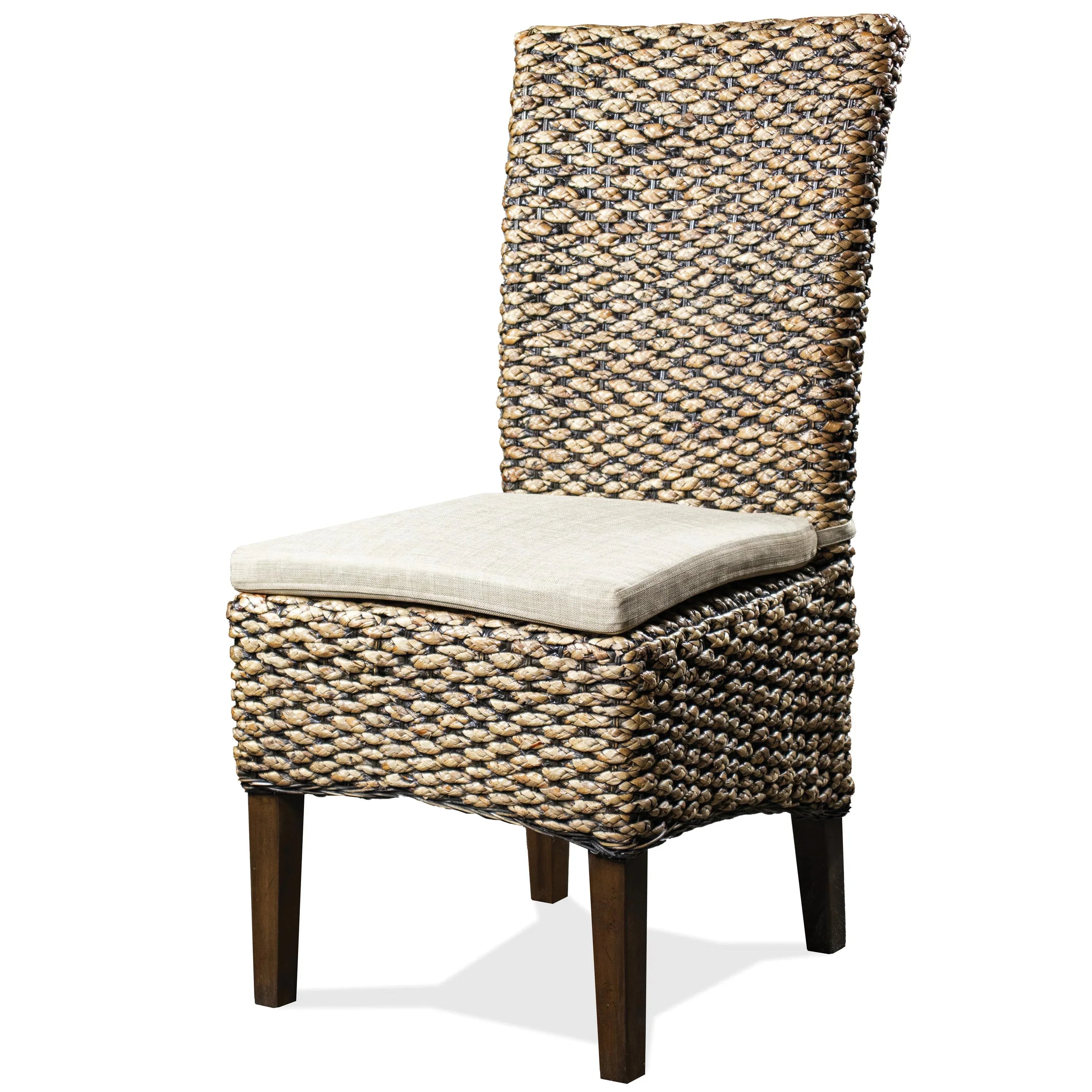 Mix-n-match Chairs Woven Side Uph Chair 2in Riverside Furniture Dining