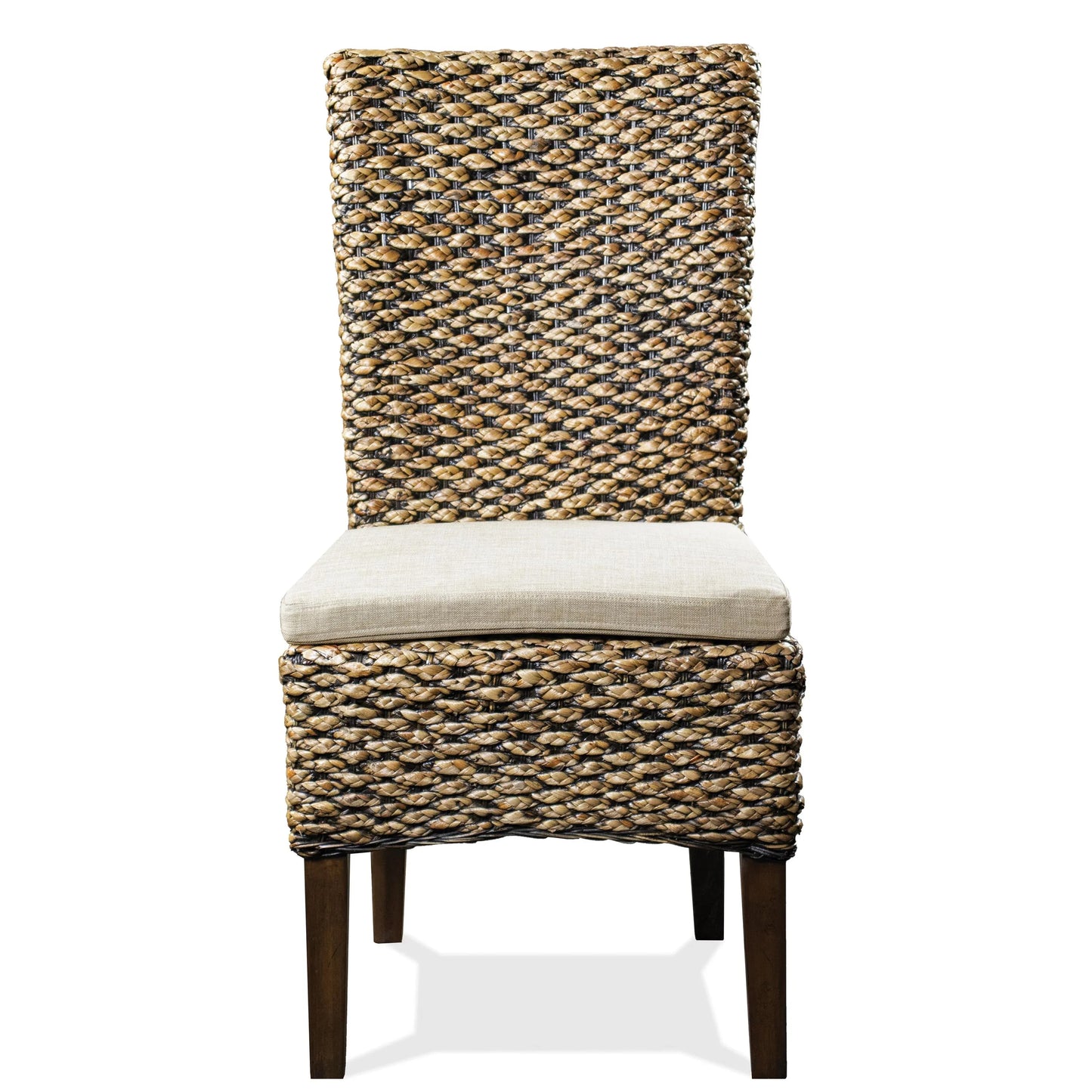 Mix-n-match Chairs Woven Side Uph Chair 2in Riverside Furniture Dining