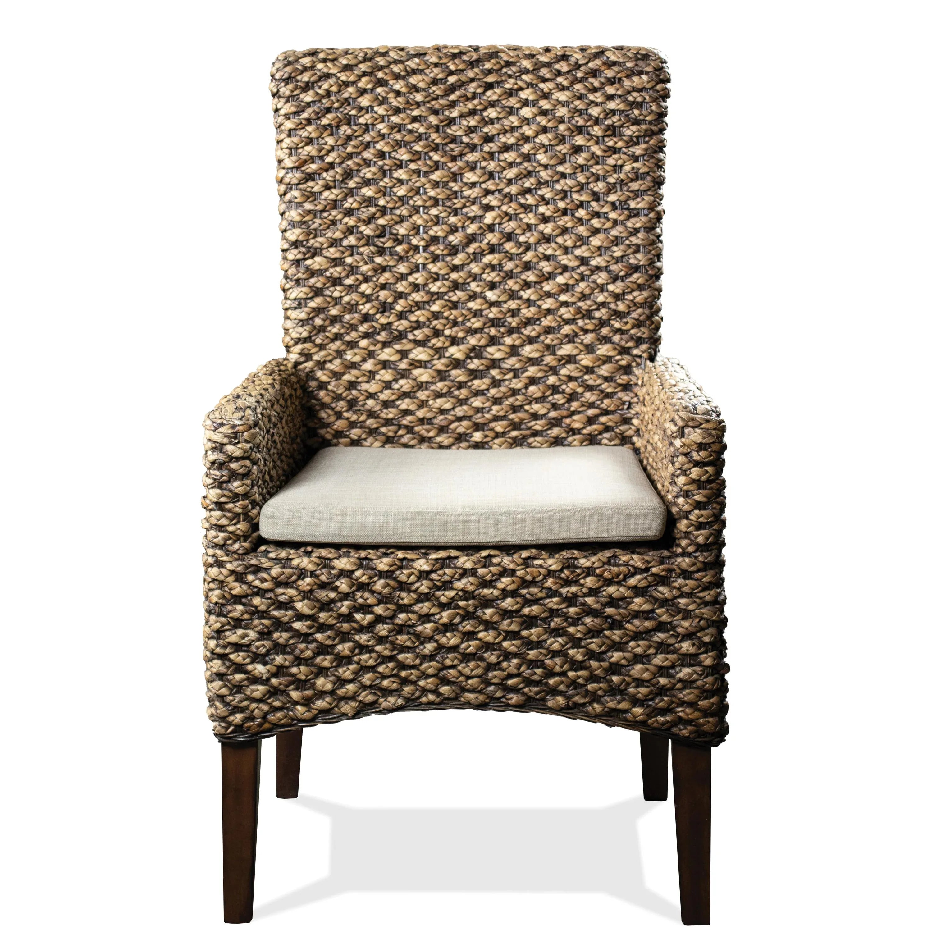 Mix-n-match Chairs Woven Arm Uph Chair 2in Riverside Furniture Dining