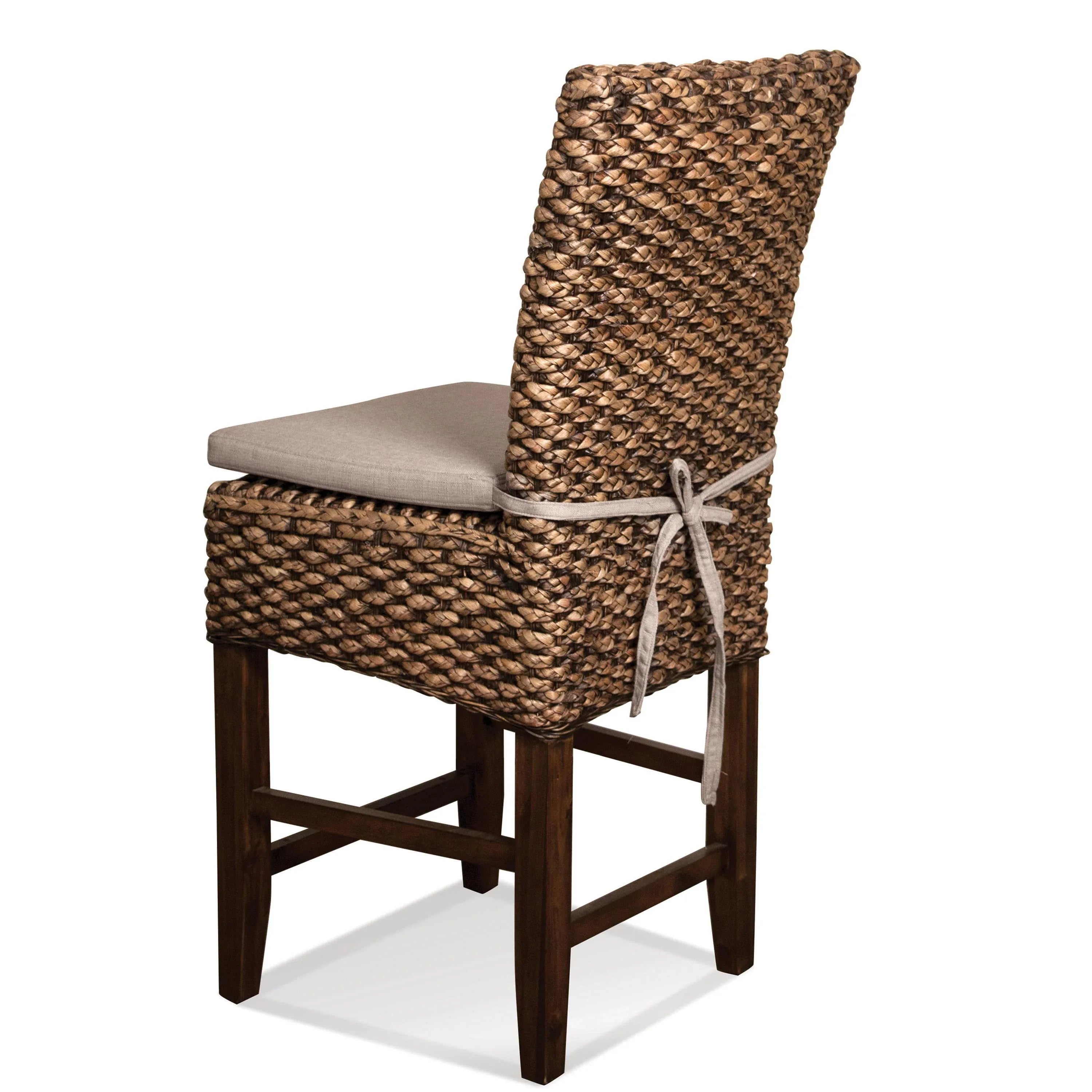 Mix-n-match Chairs Woven Contr Uph Stool 2in Riverside Furniture Dining