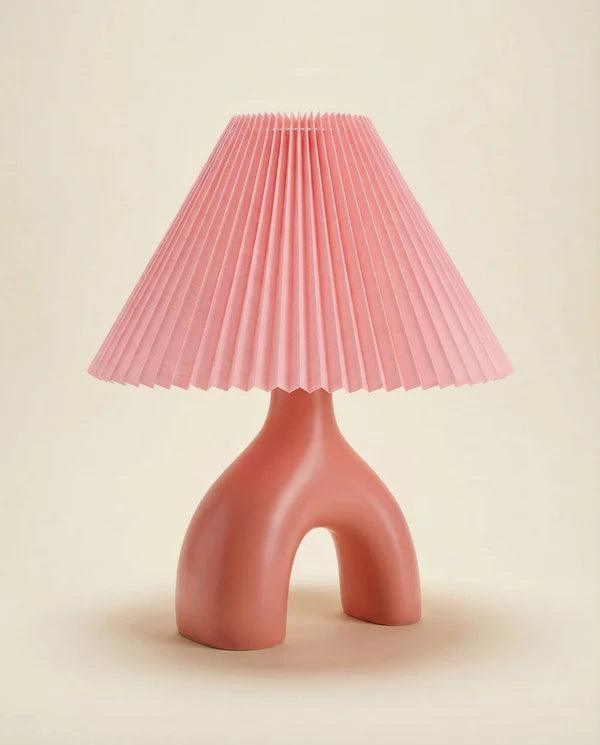 Alvik Accent Table Lamp — Pink Livabliss Table Lamp