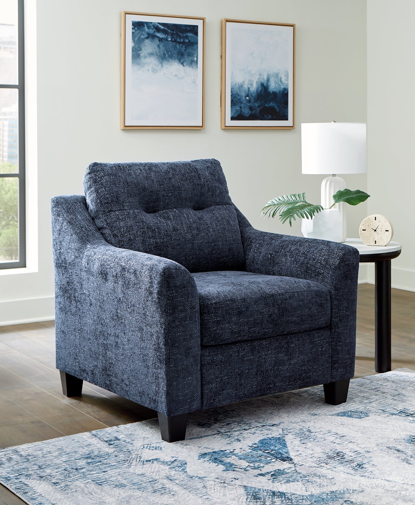 Keenelynn Chair and Ottoman