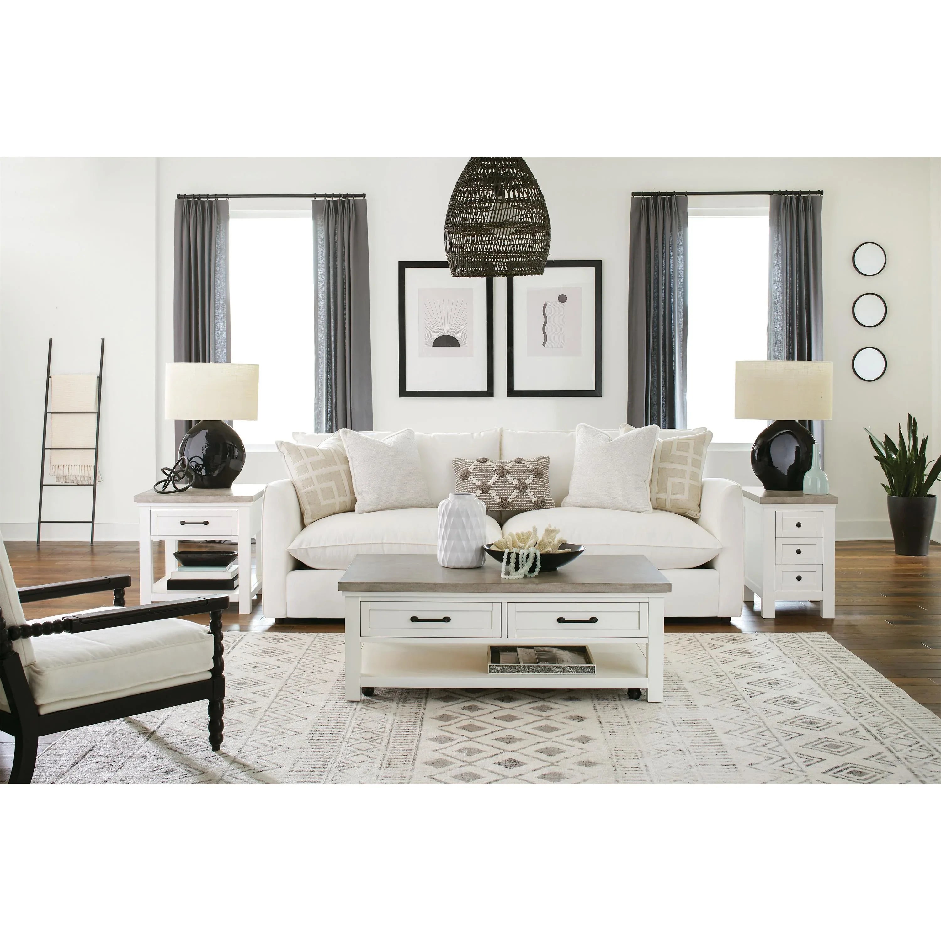 Cora Large Cocktail Table Riverside Furniture Tables