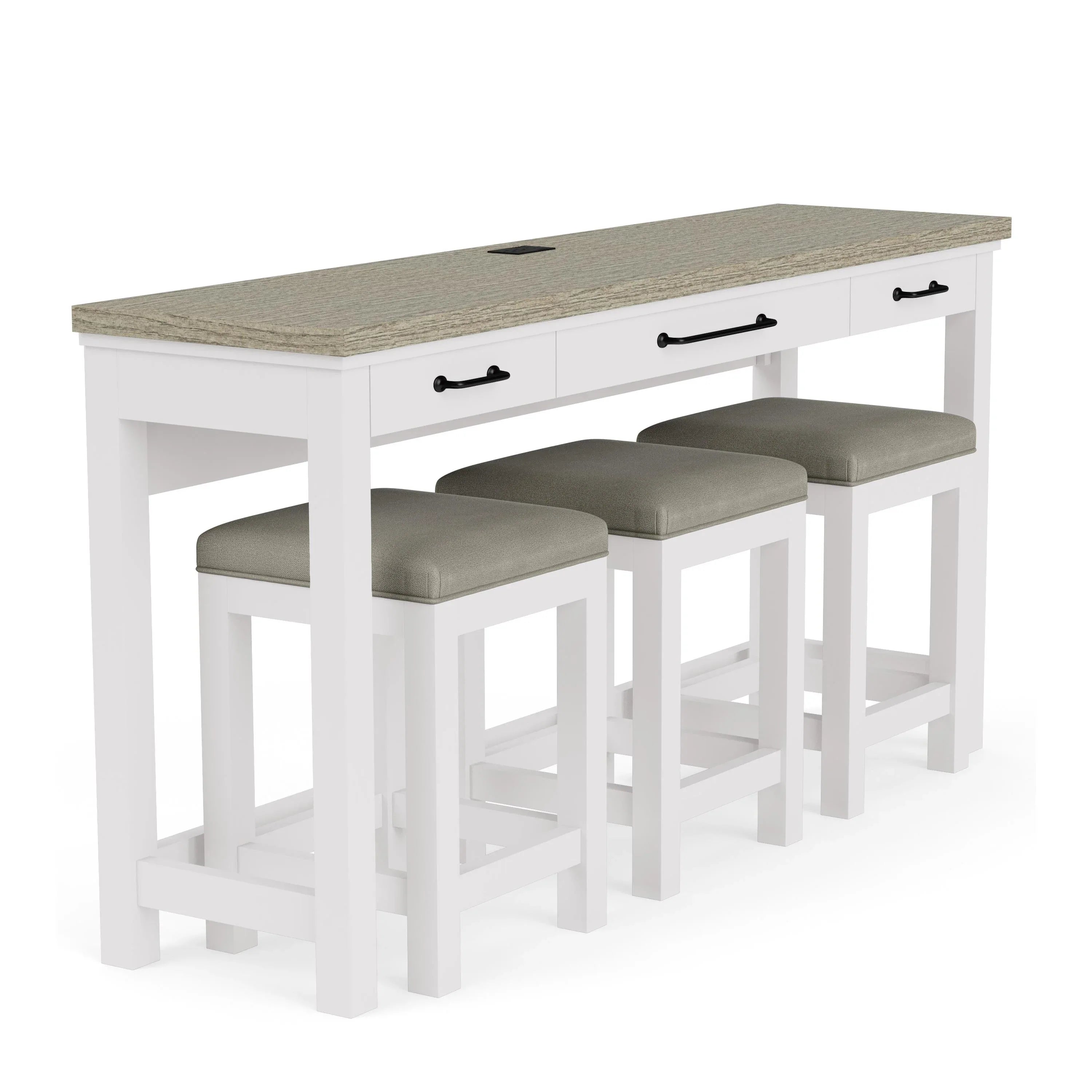 Cora Sofa Table W/3 Stools Riverside Furniture Tables