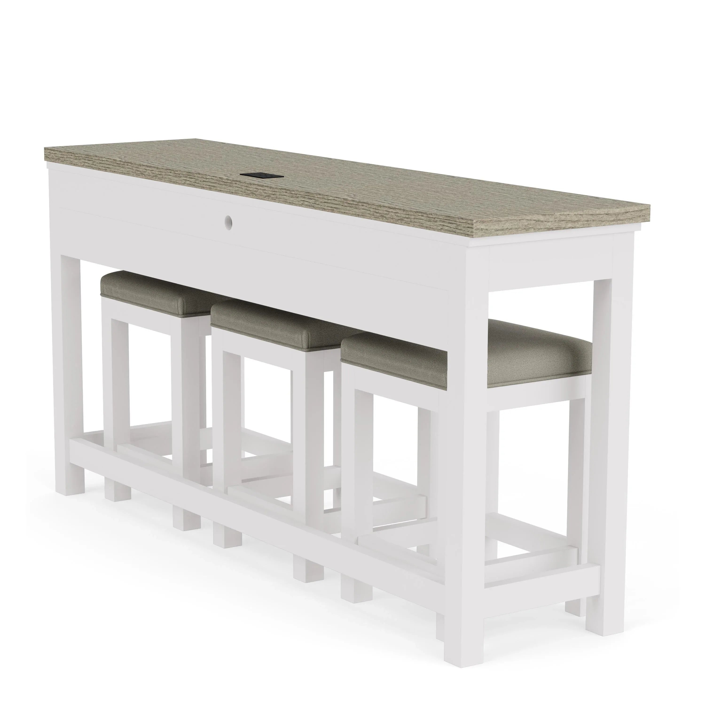 Cora Sofa Table W/3 Stools Riverside Furniture Tables