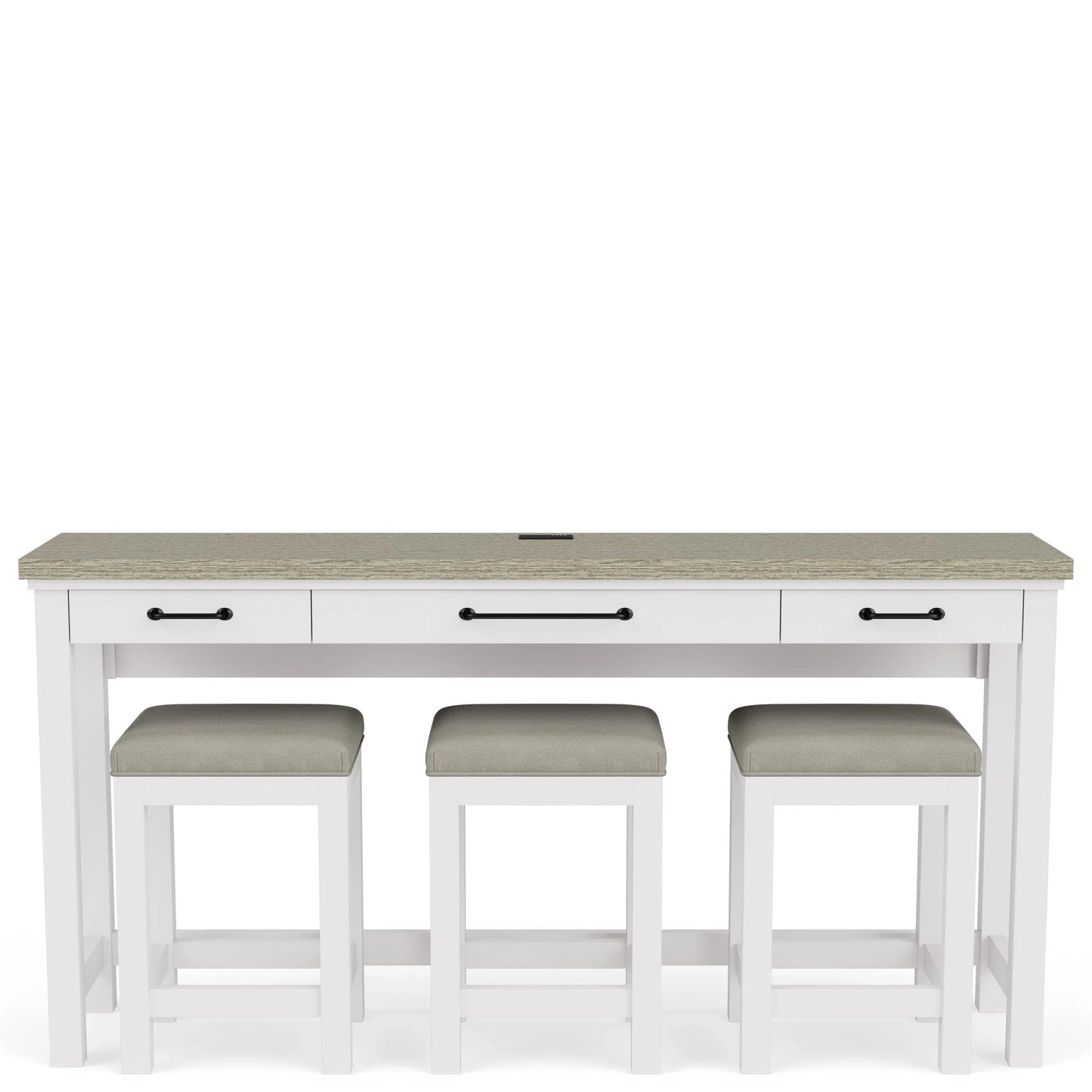 Cora Sofa Table W/3 Stools Riverside Furniture Tables