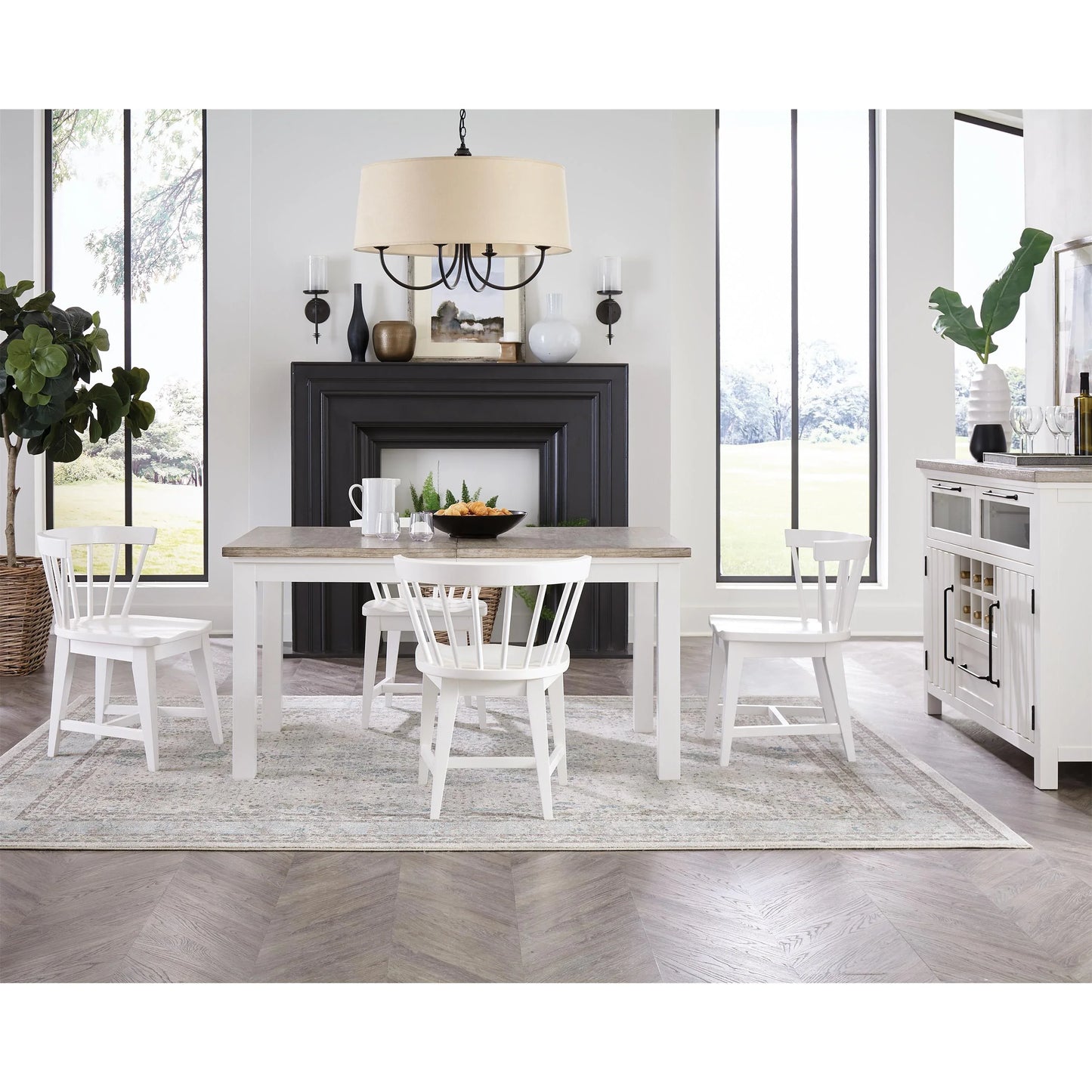 Cora Rect Leg Dining Table Riverside Furniture Dining