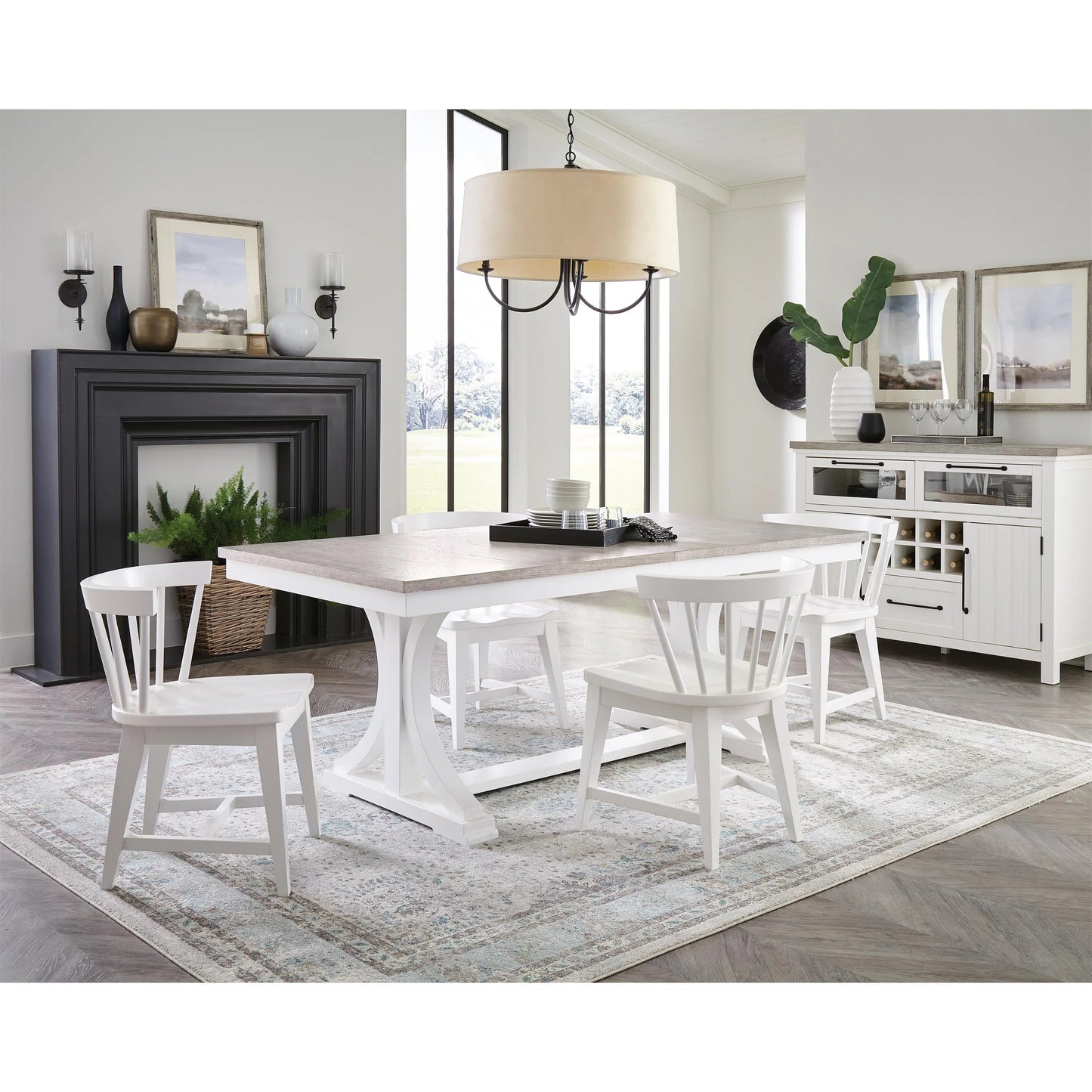 Cora Windsor Side Chair 2in Riverside Furniture Dining