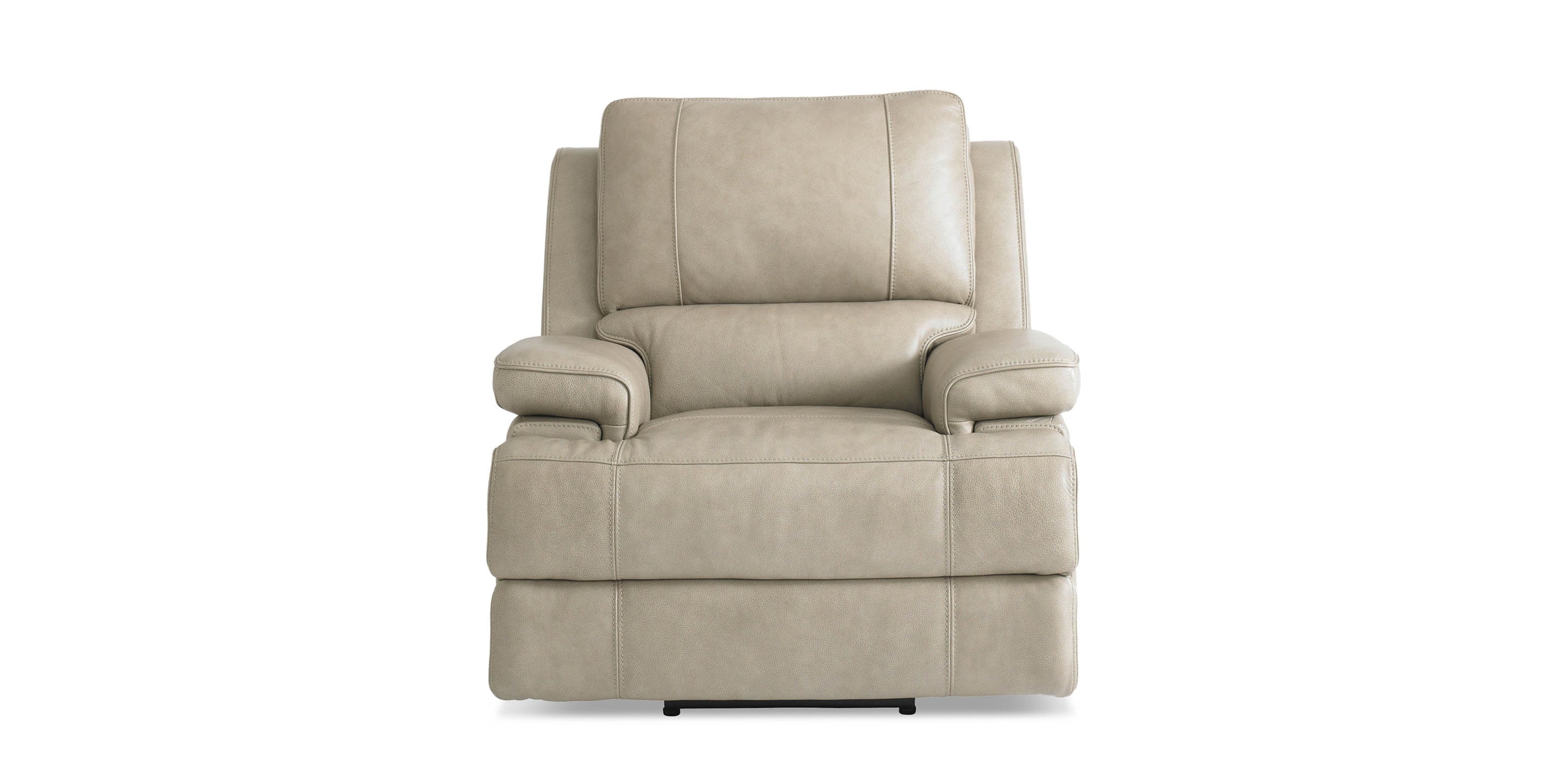 Parsons Leather Power Recliner Bassett