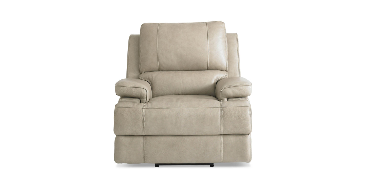 Parsons Leather Power Recliner Bassett