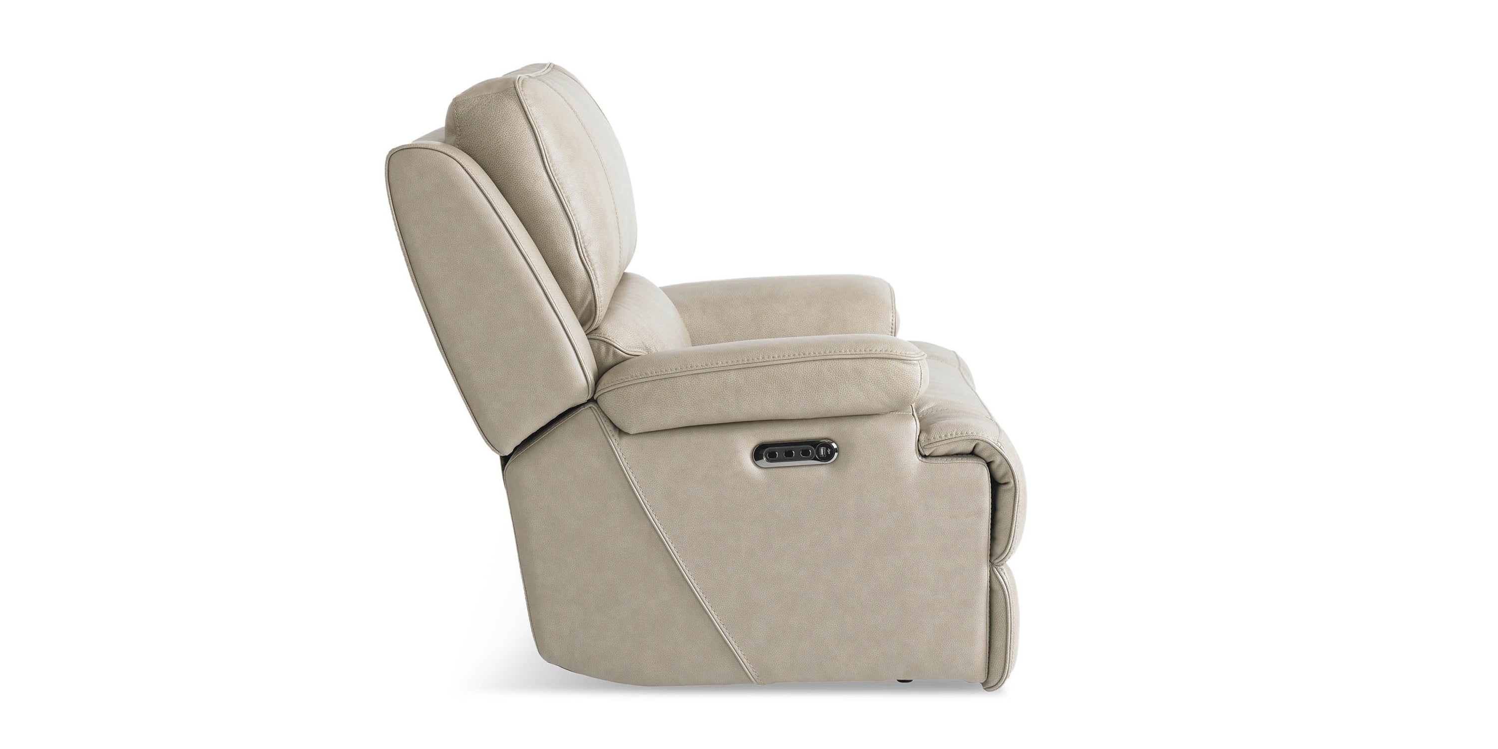 Parsons Leather Power Recliner Bassett