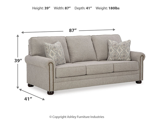 Gaelon Sofa, Loveseat, Chair and Ottoman