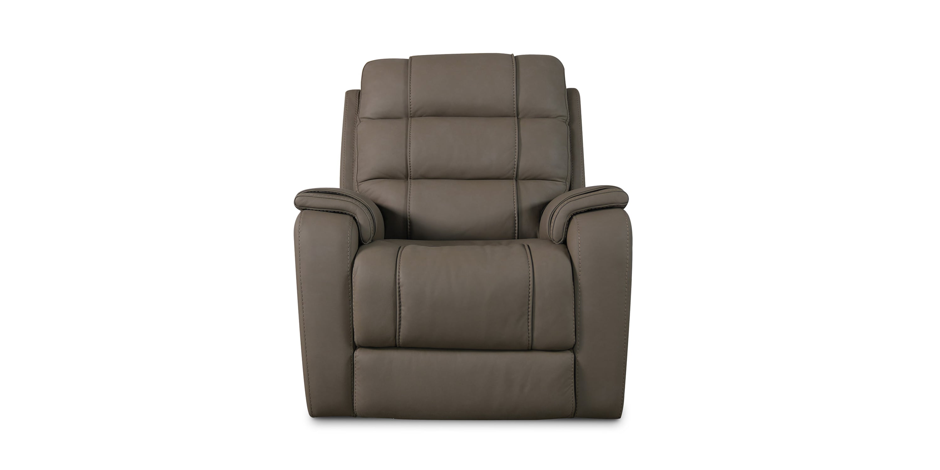 Wendell Leather Power Recliner Bassett