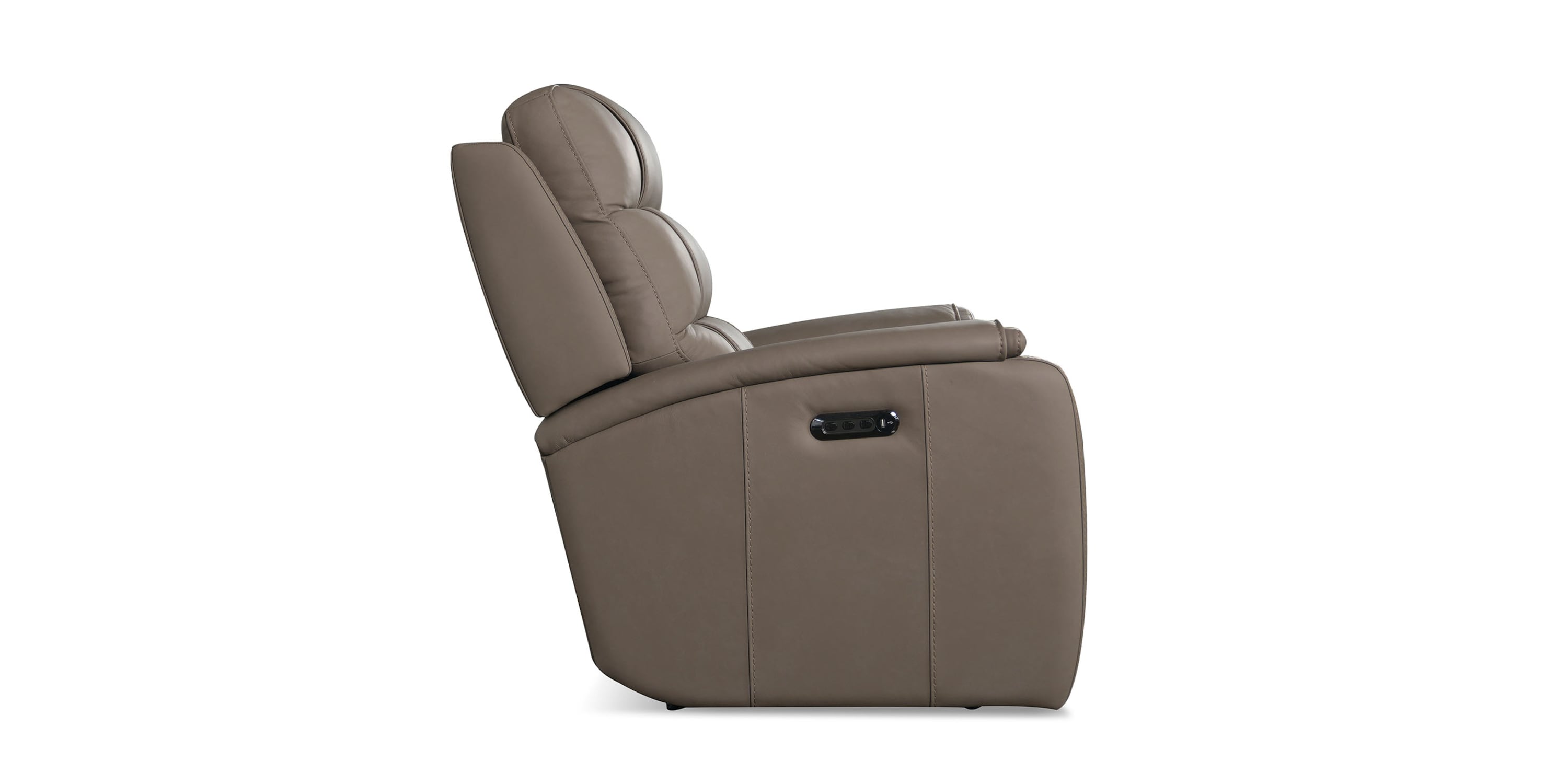 Wendell Leather Power Recliner Bassett