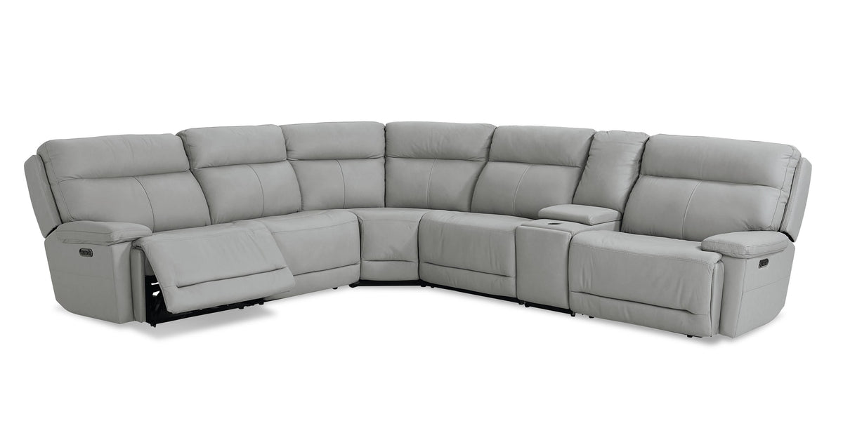 Bassett Fletcher Loveseat with Power — Compact Power Reclining, Your Fabric Bassett Reclining Sofa