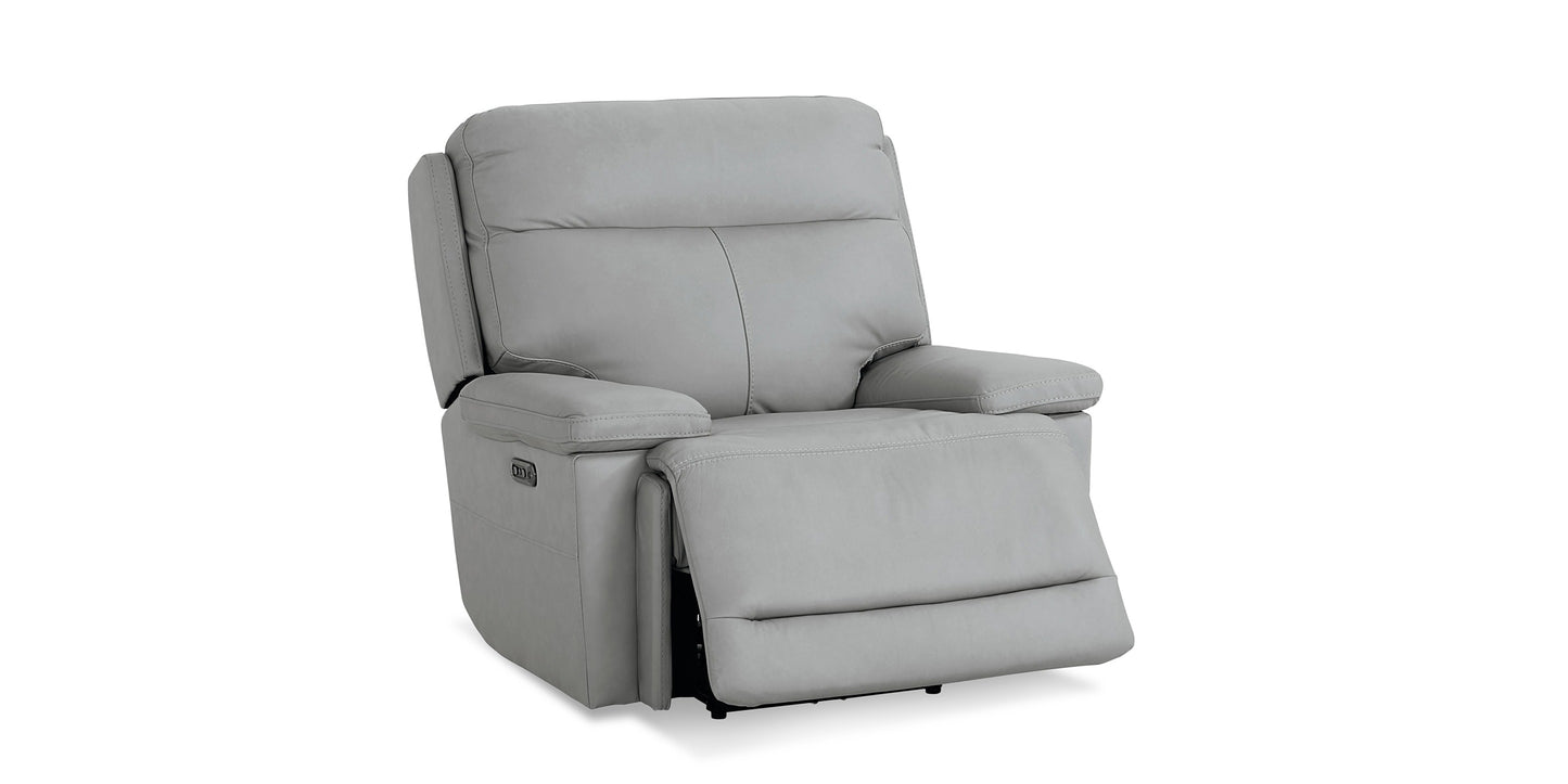 Bassett Fletcher Wallsaver Recliner with Power — Reclines Close to the Wall