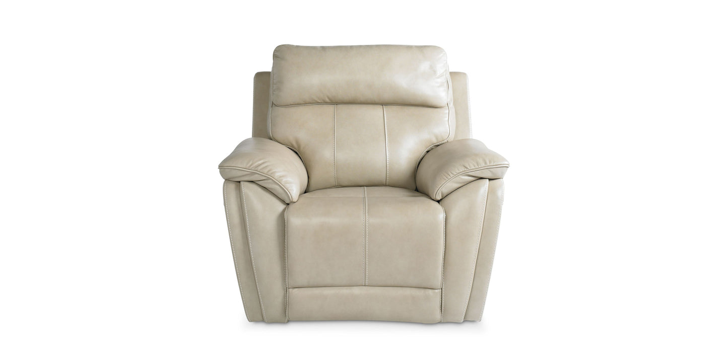 Levitate Leather Power Recliner Bassett