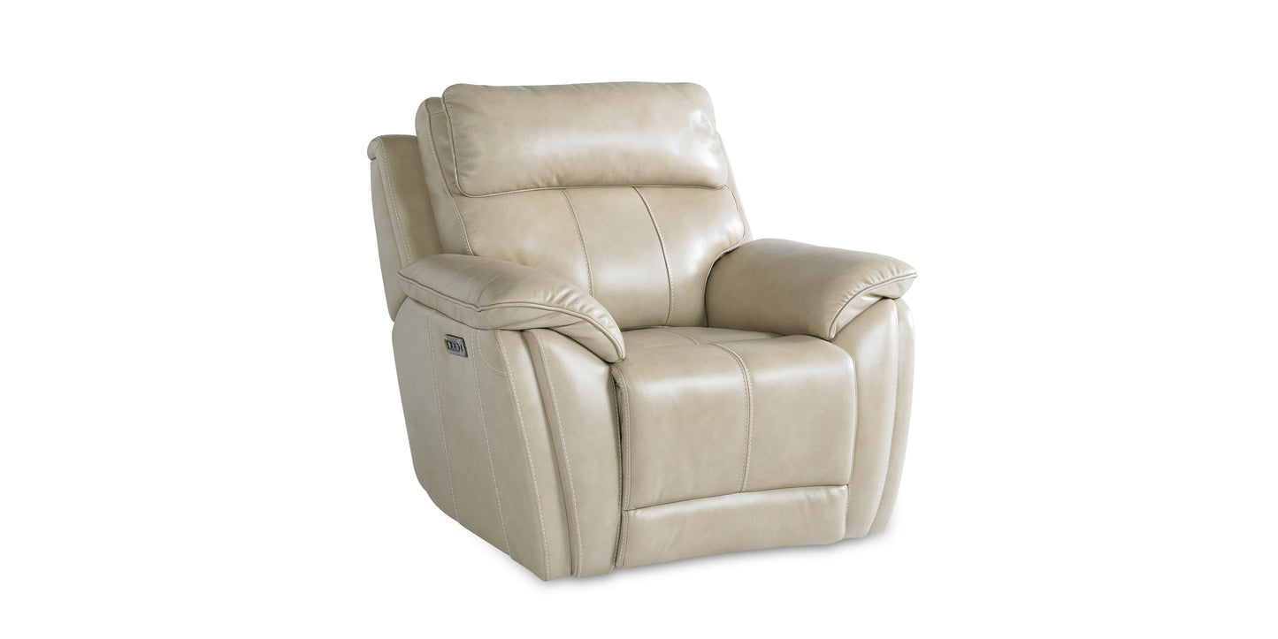 Levitate Leather Power Recliner Bassett