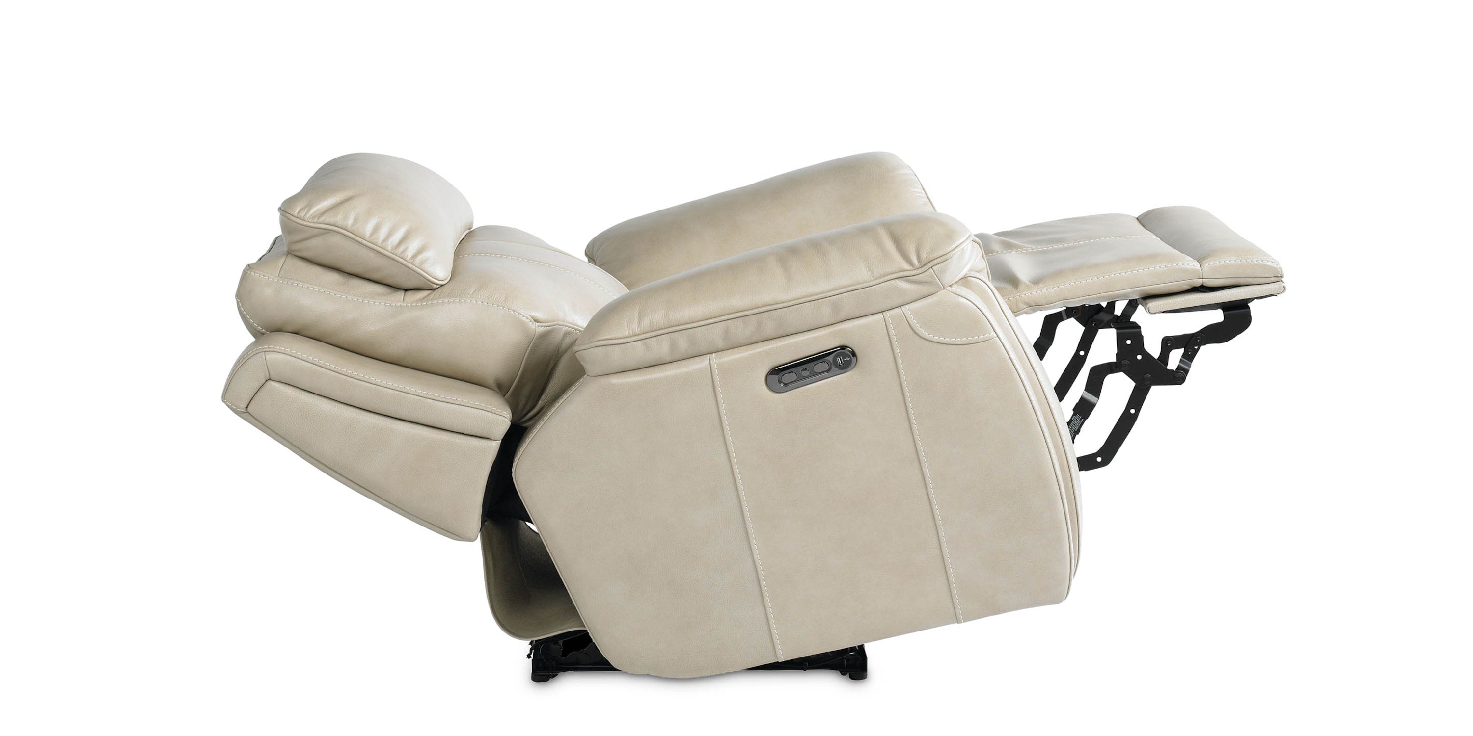 Levitate Leather Power Recliner Bassett