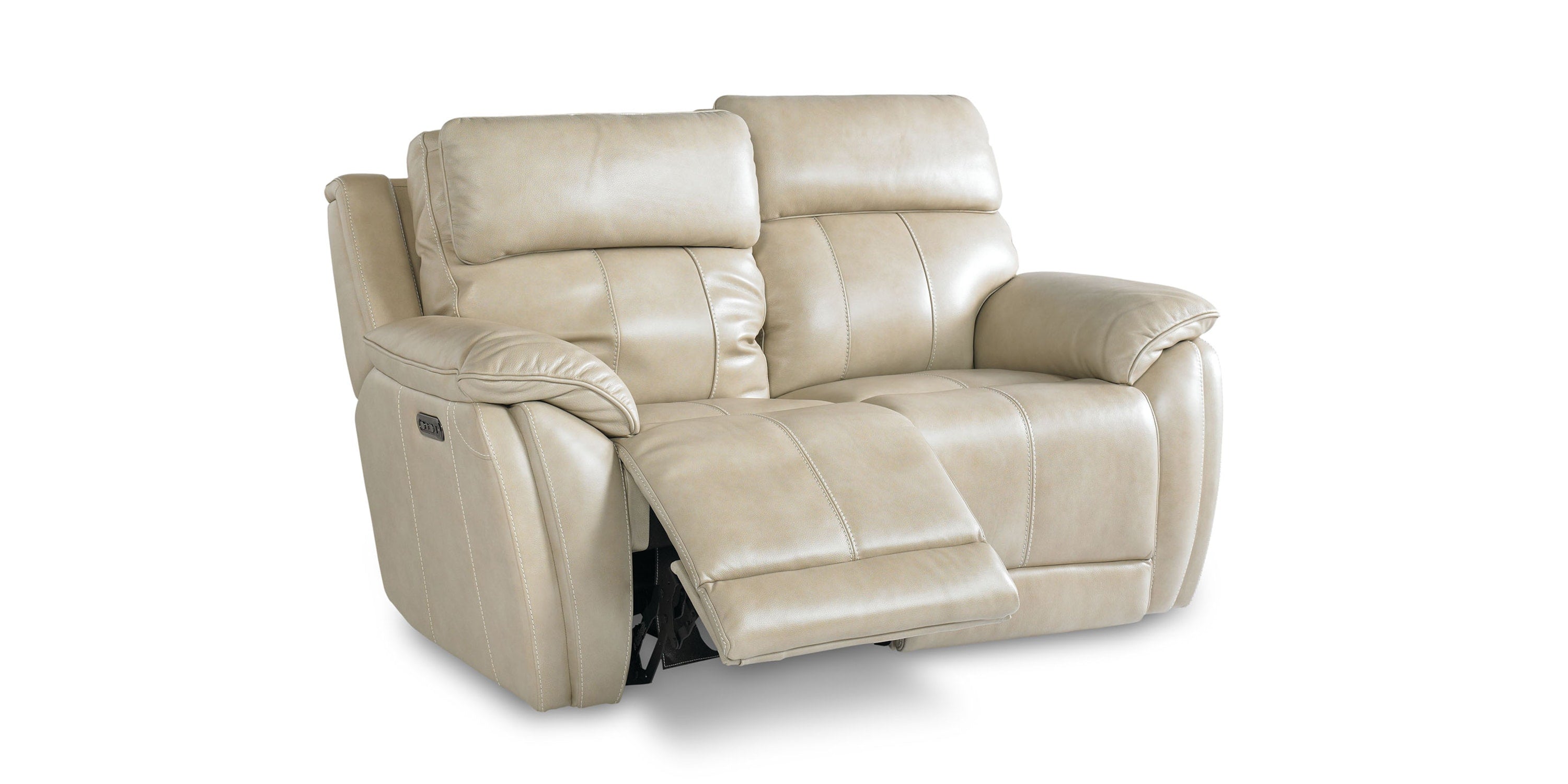 Levitate Leather Power Reclining Loveseat Bassett